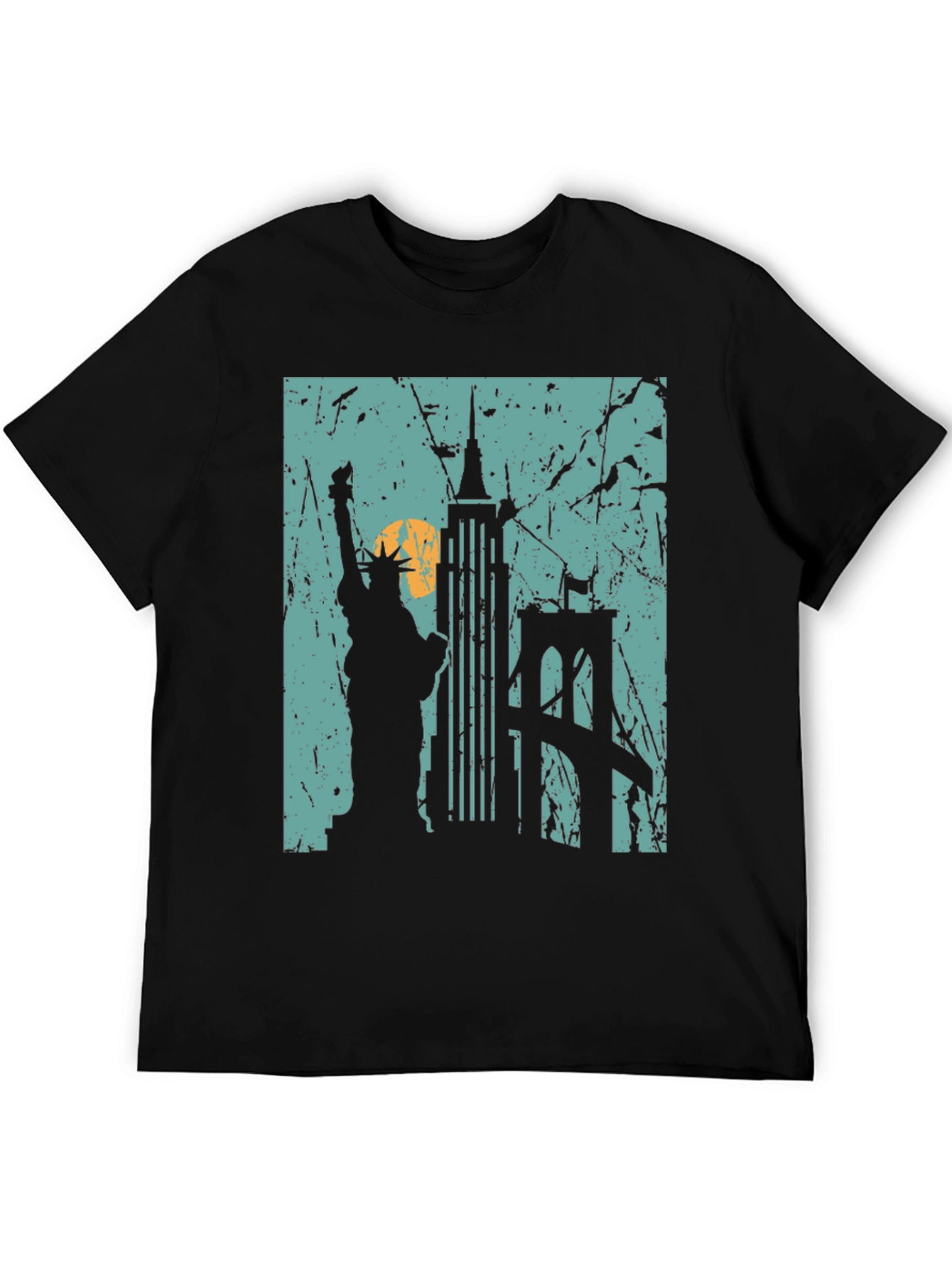 New York City Skyline Graphic T-Shirt