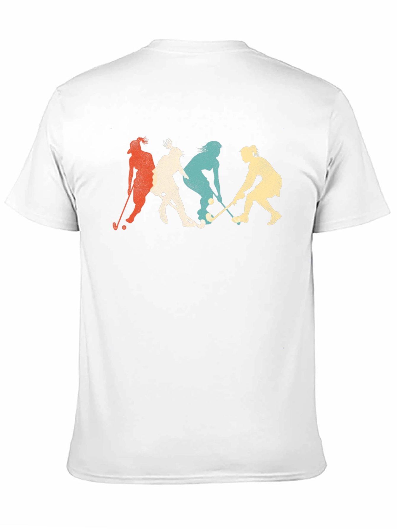 Field Hockey Player Retro T-Shirt