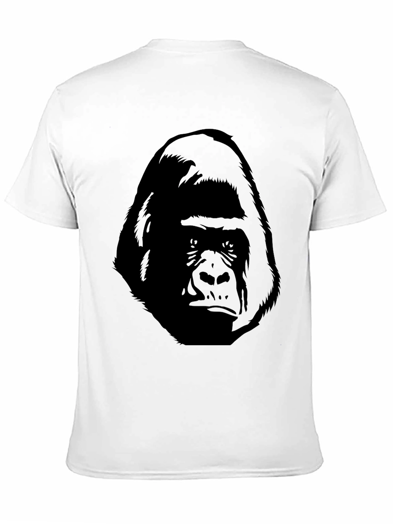 Gorilla Graphic Print Black T-Shirt