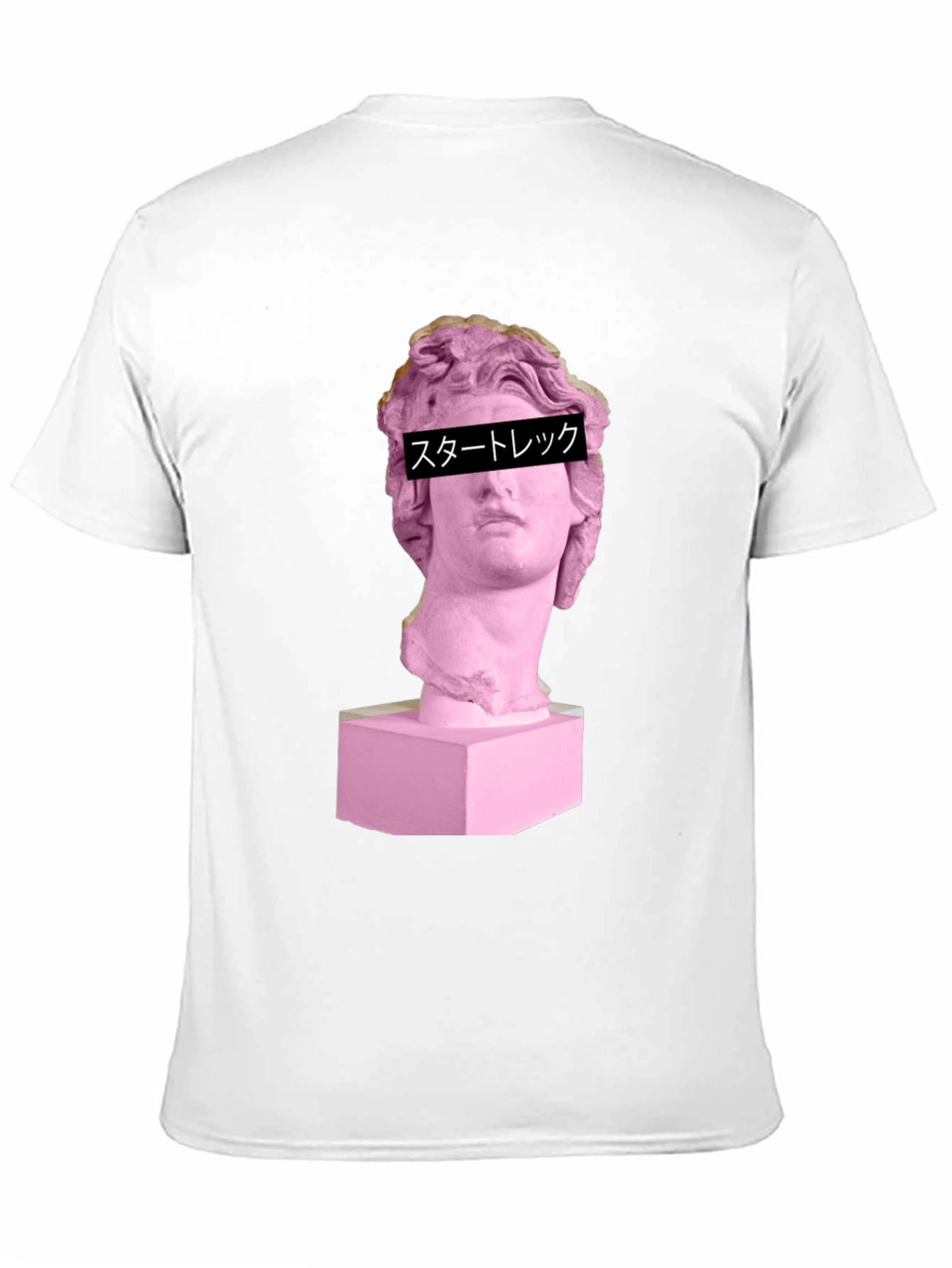 Vaporwave Aesthetic Statue Graphic Tee