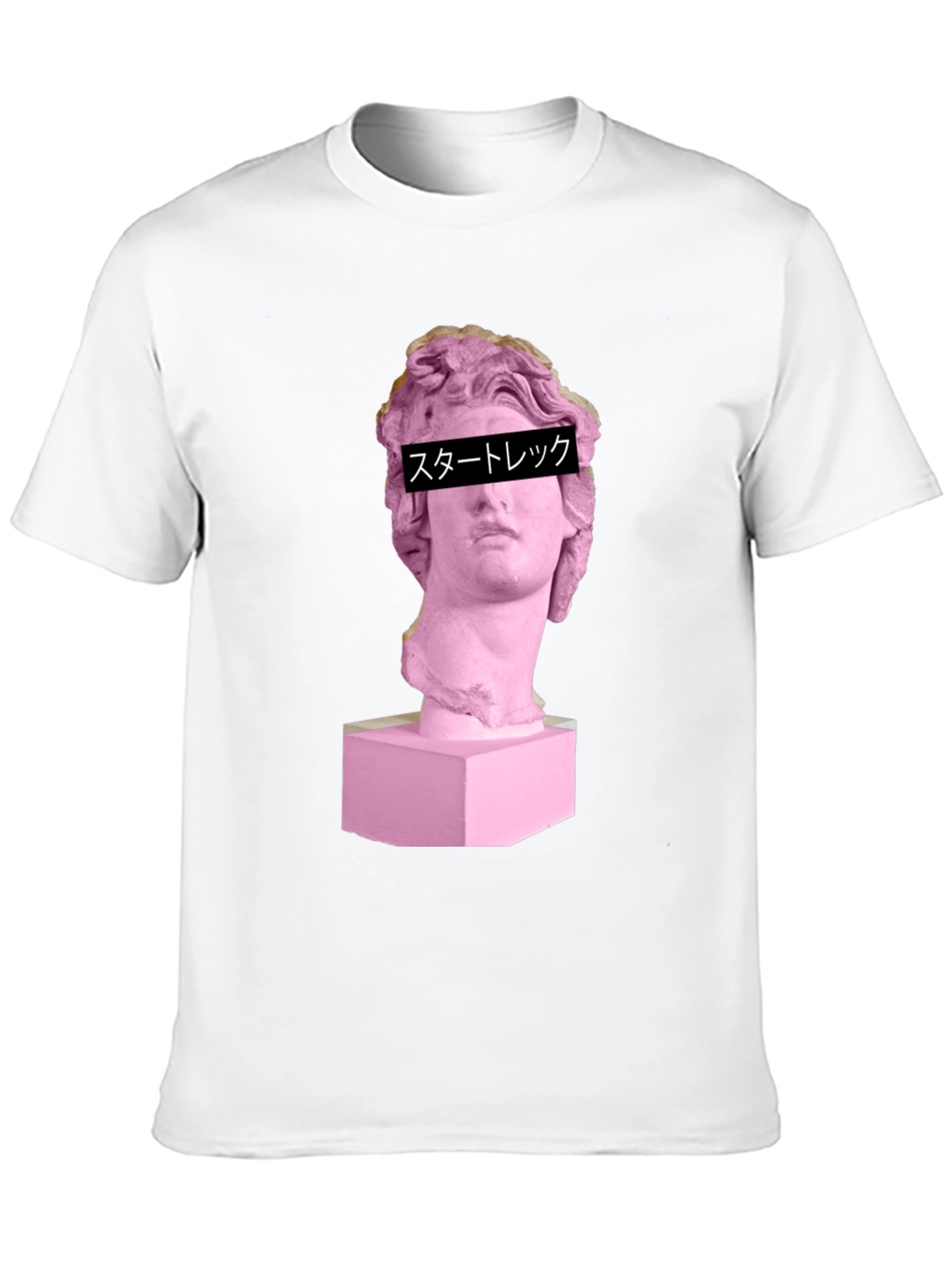 Vaporwave Aesthetic Statue Graphic Tee