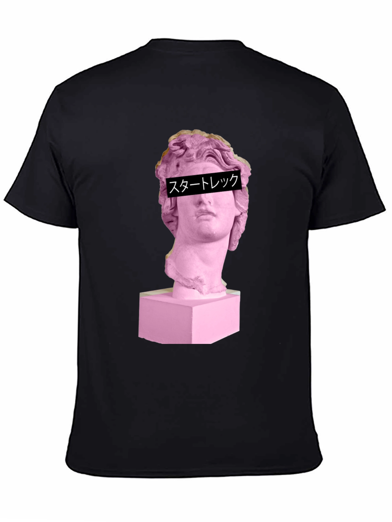 Vaporwave Aesthetic Statue Graphic Tee