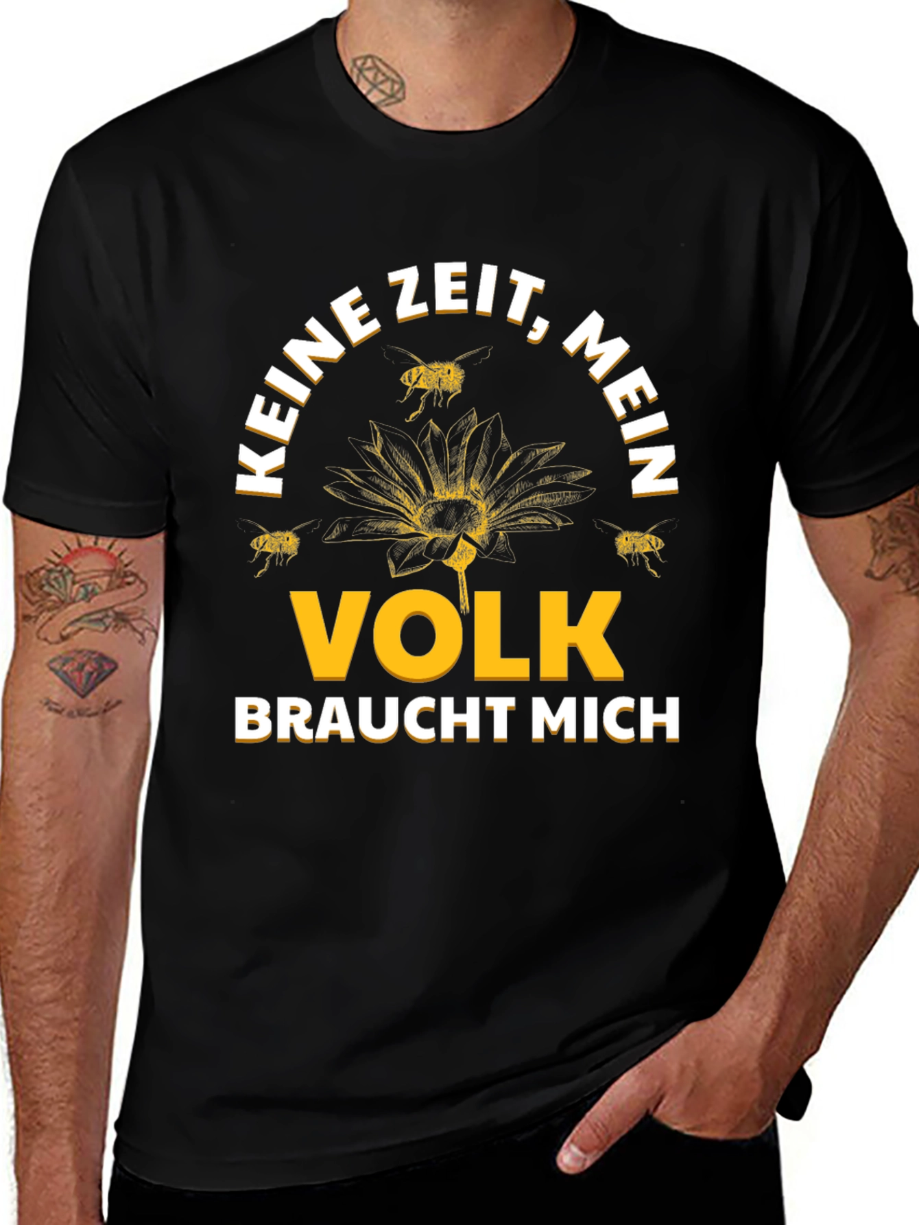 Keine Zeit Mein Volk Braucht Mich T-Shirt