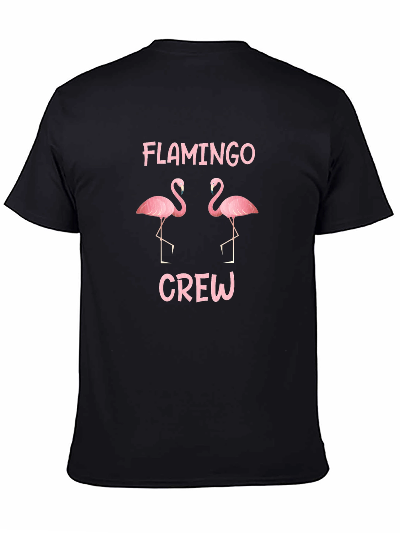Flamingo Crew T-Shirt - Tropical Fun!