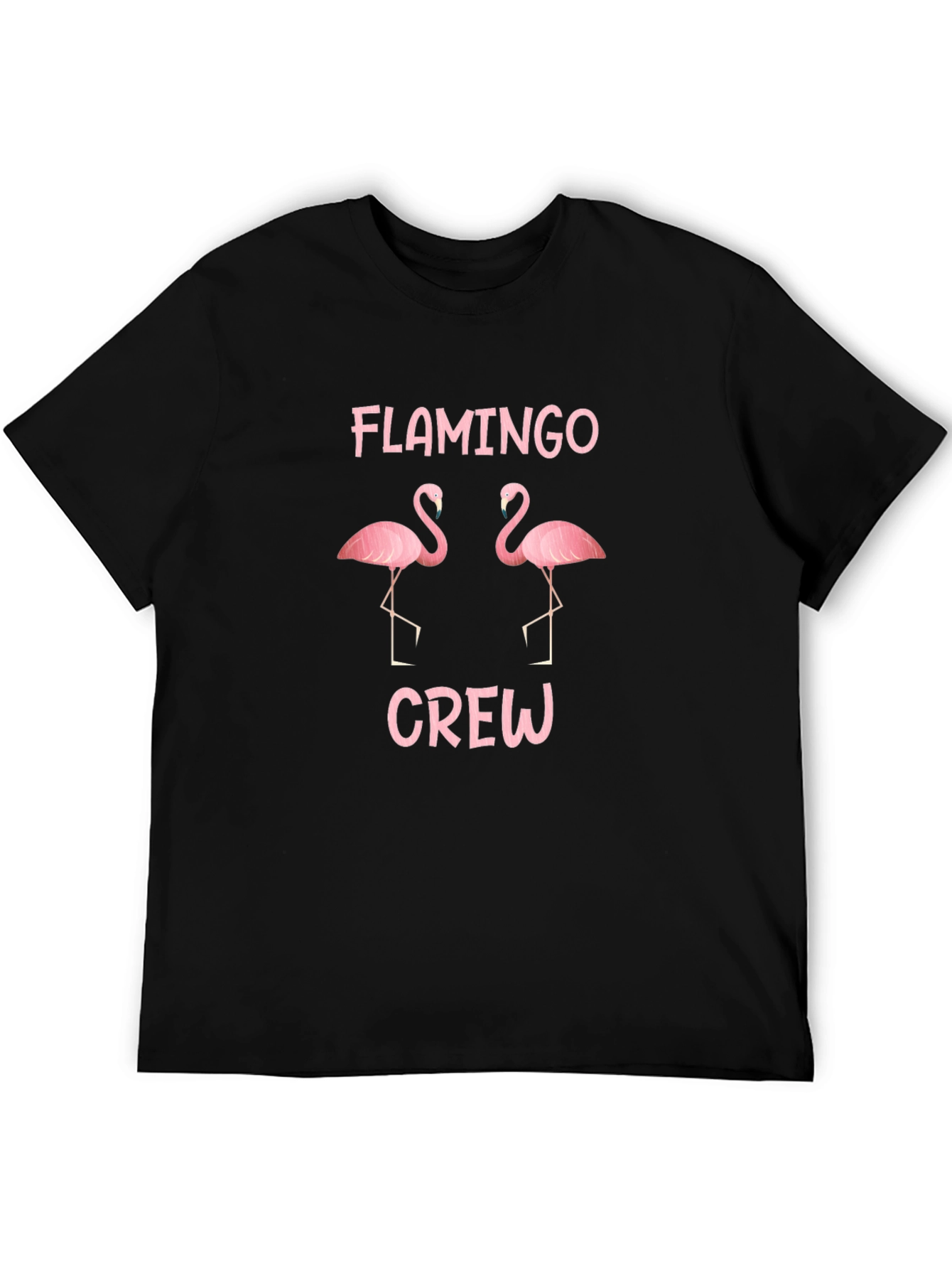 Flamingo Crew T-Shirt - Tropical Fun!