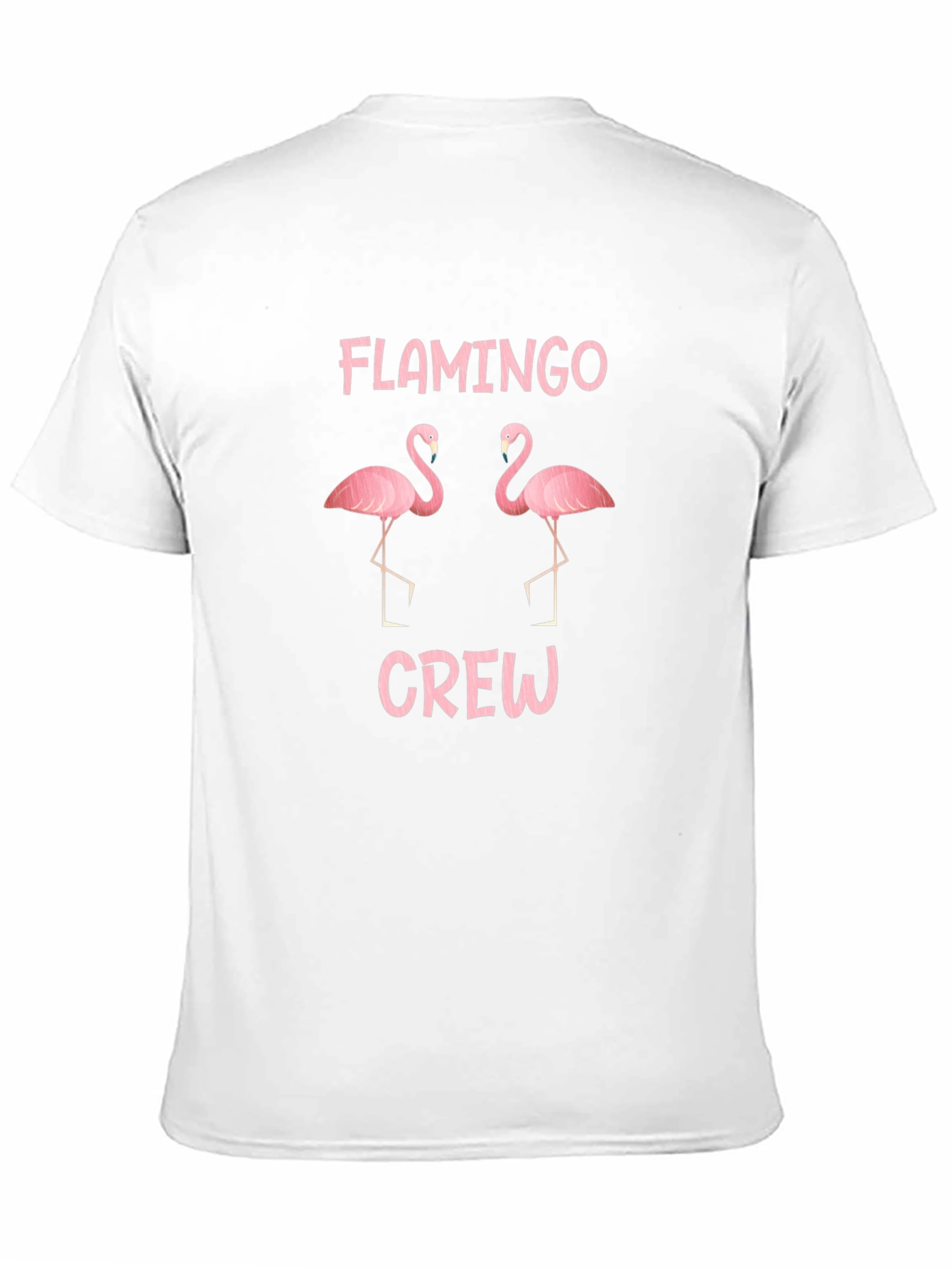 Flamingo Crew T-Shirt - Tropical Fun!