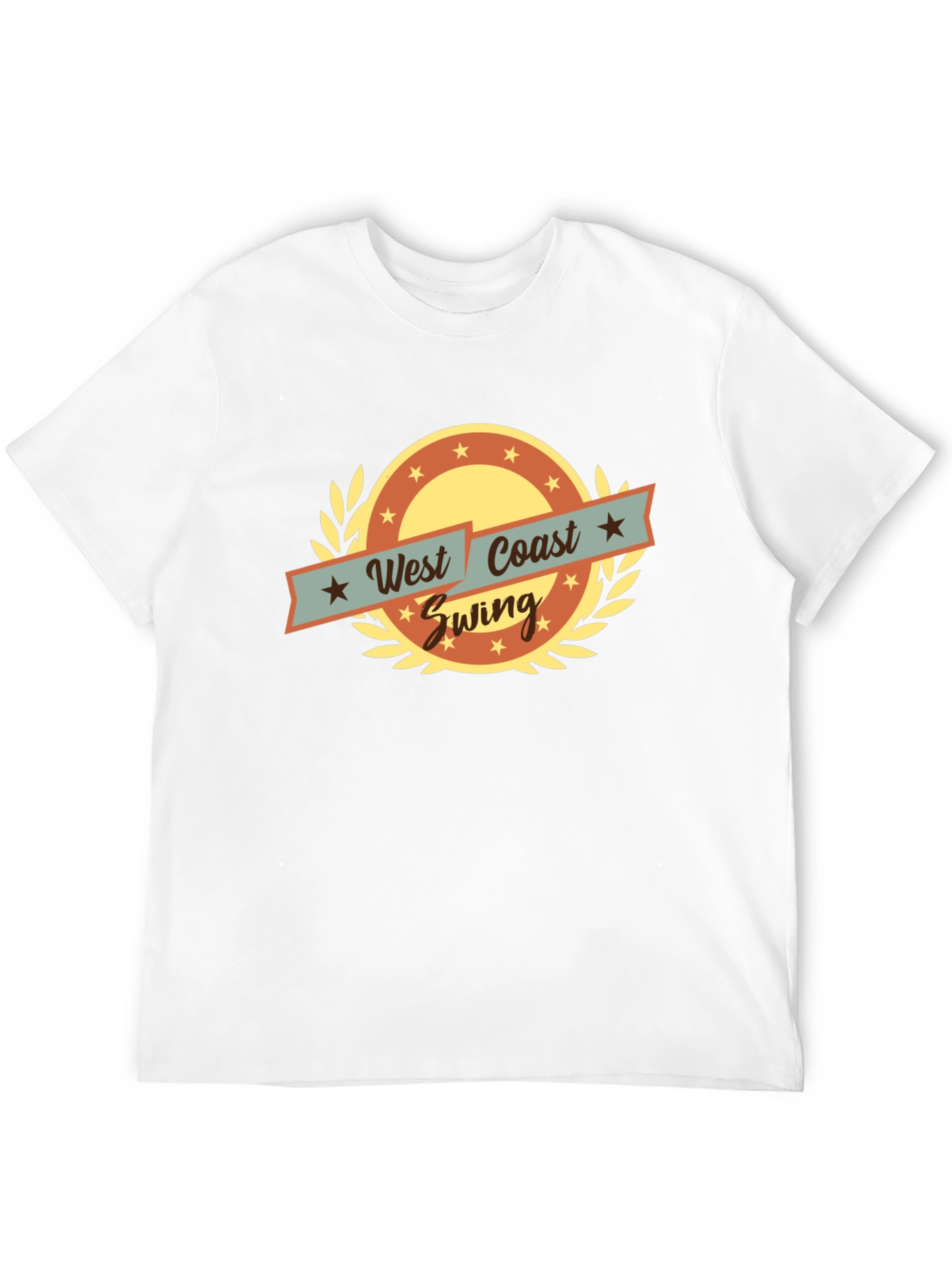 West Coast Swing Graphic Tee - Retro Style