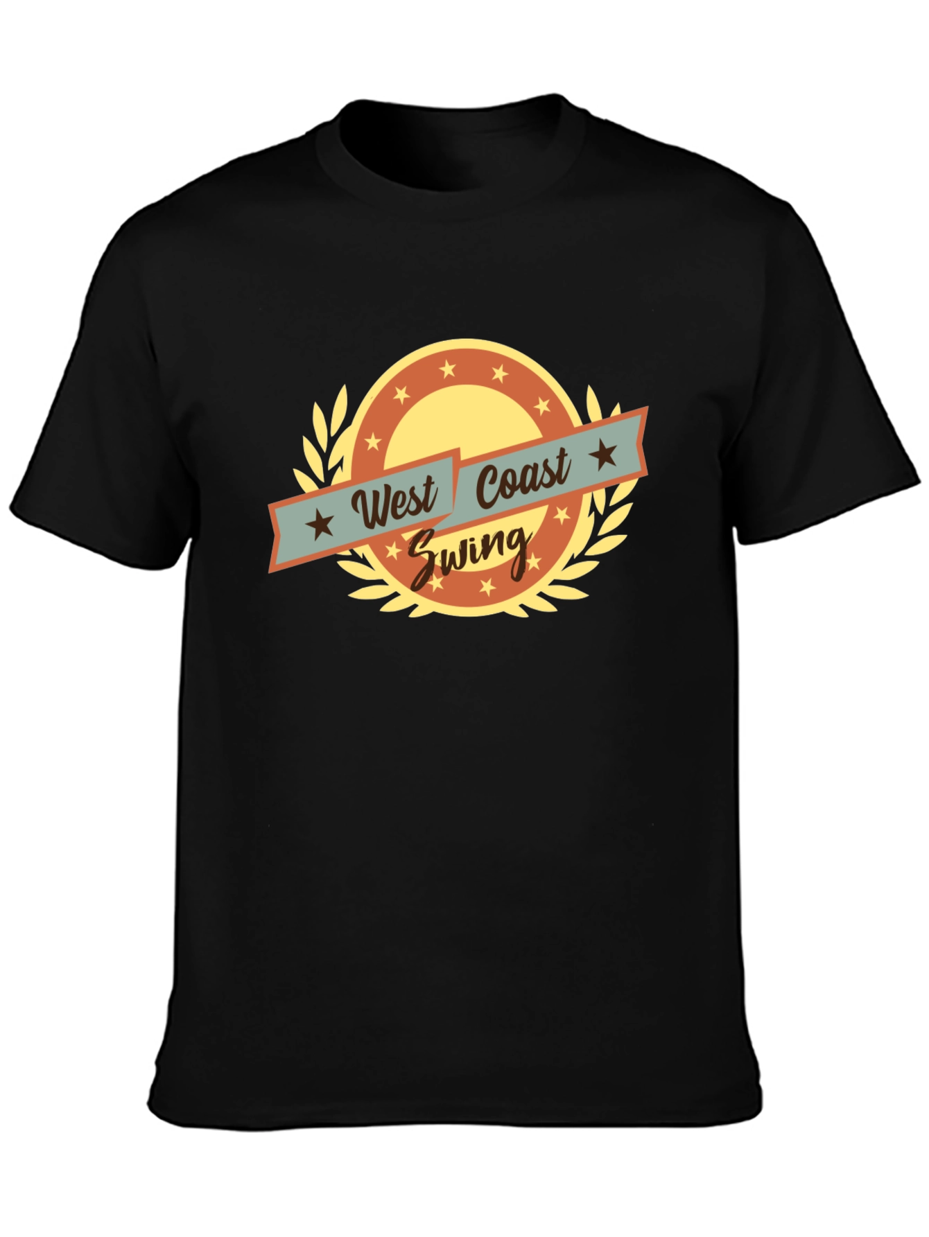 West Coast Swing Graphic Tee - Retro Style