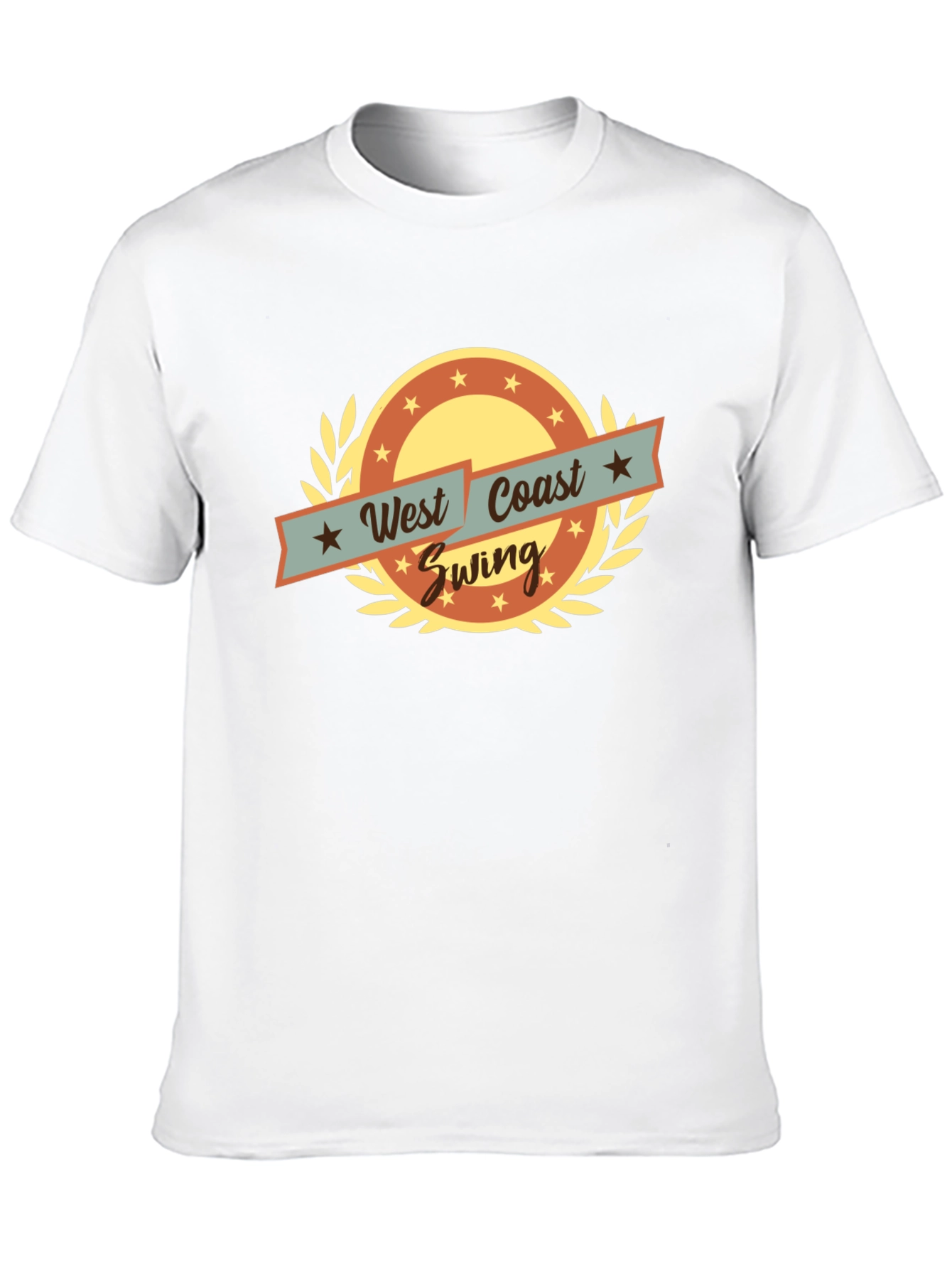 West Coast Swing Graphic Tee - Retro Style