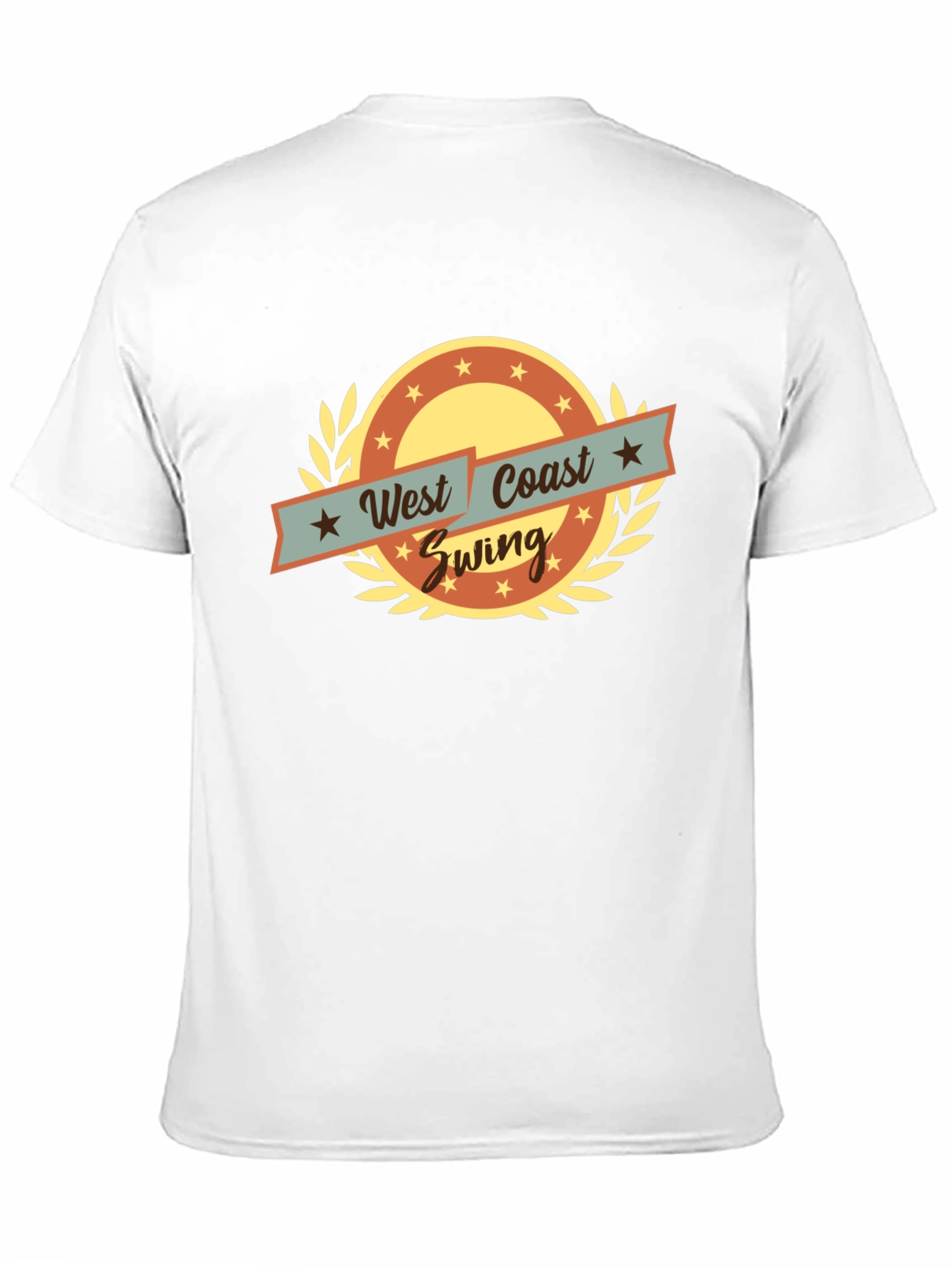 West Coast Swing Graphic Tee - Retro Style