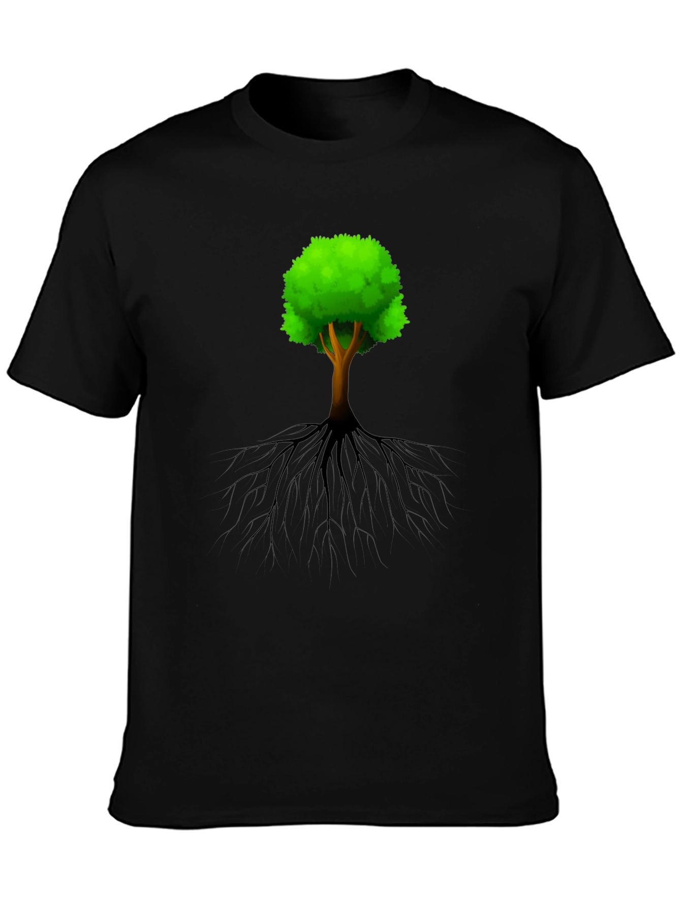Arboreal Roots Graphic Tee - Nature Inspired Design