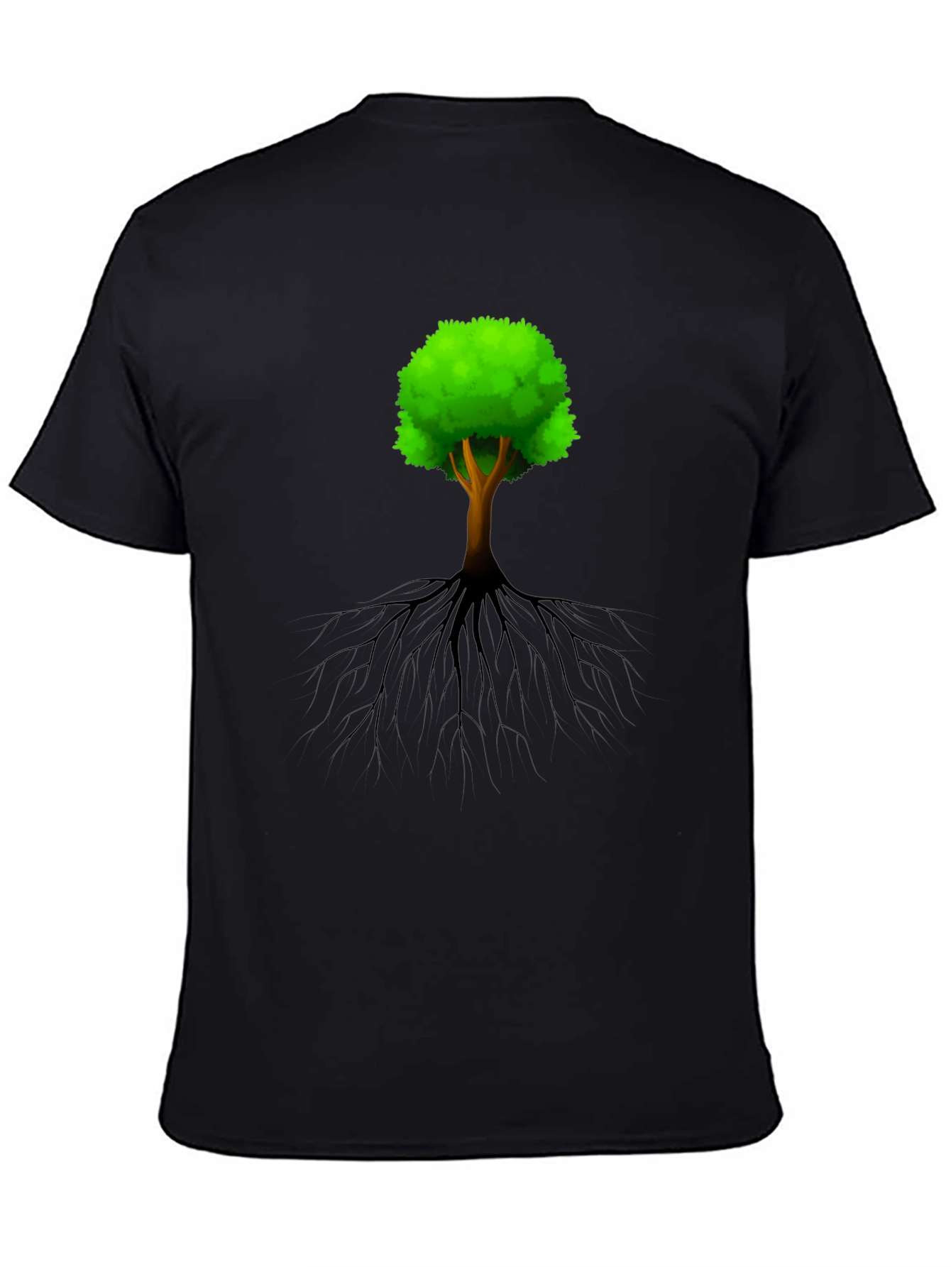 Arboreal Roots Graphic Tee - Nature Inspired Design