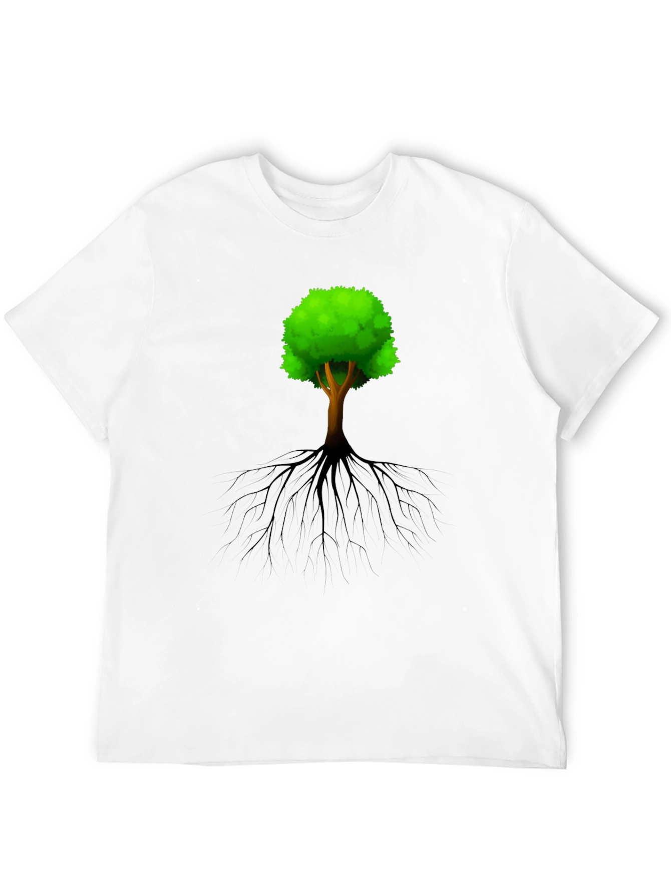 Arboreal Roots Graphic Tee - Nature Inspired Design