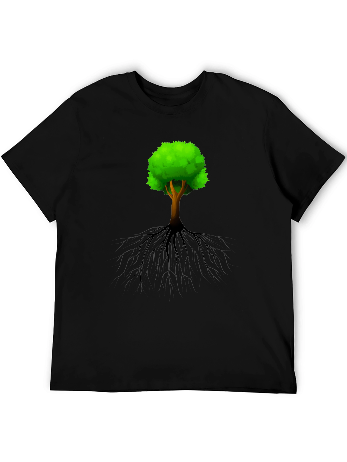 Arboreal Roots Graphic Tee - Nature Inspired Design