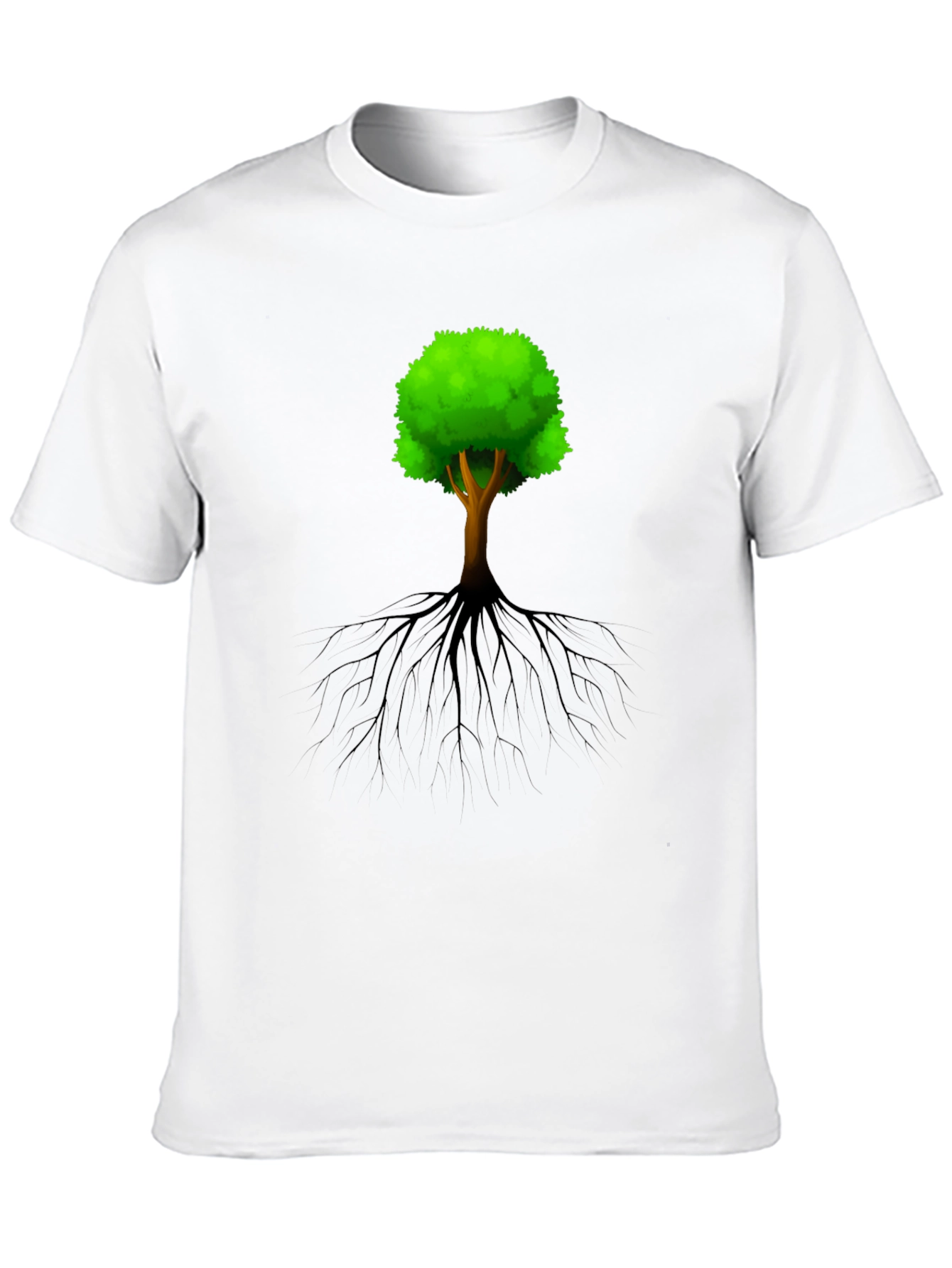 Arboreal Roots Graphic Tee - Nature Inspired Design