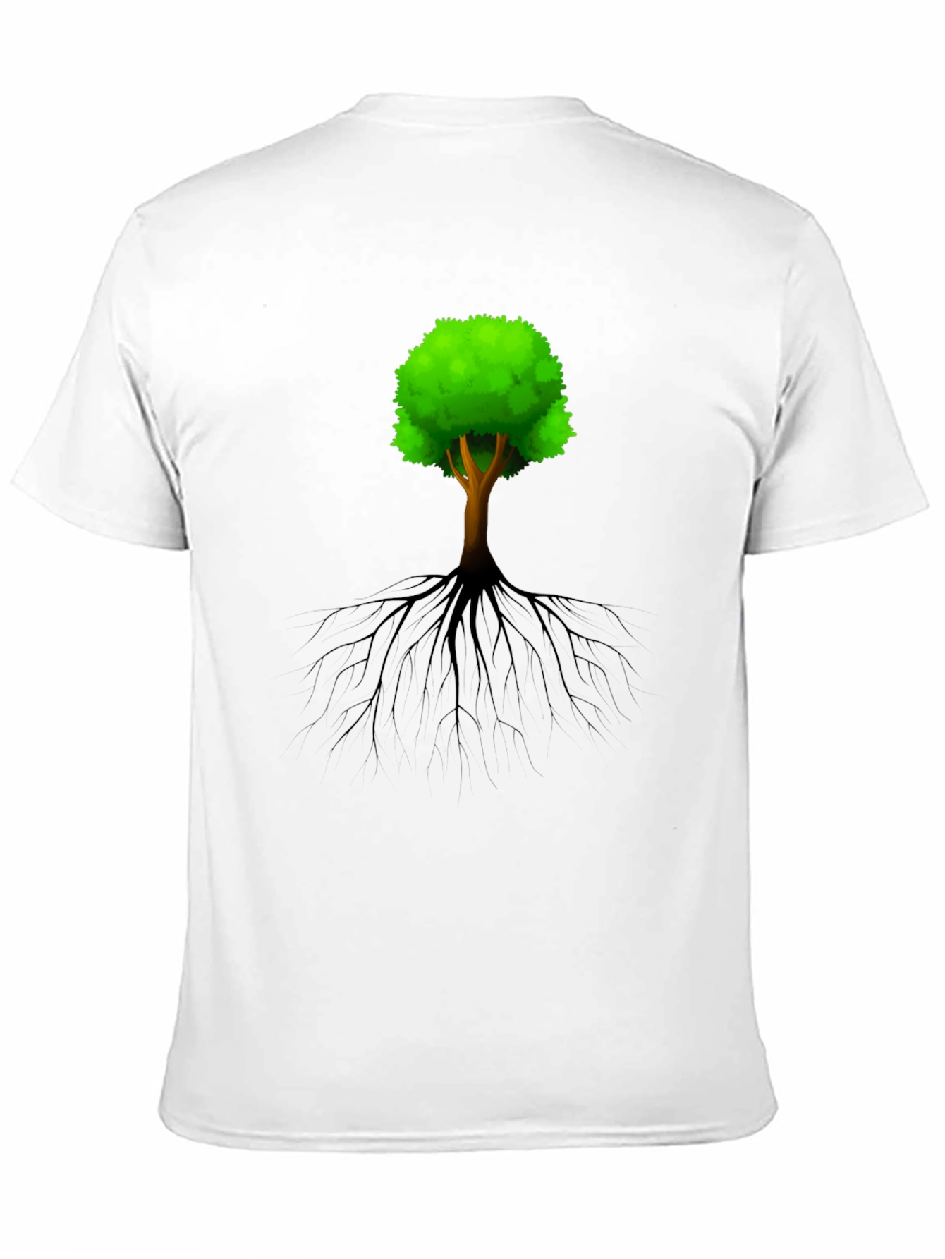 Arboreal Roots Graphic Tee - Nature Inspired Design