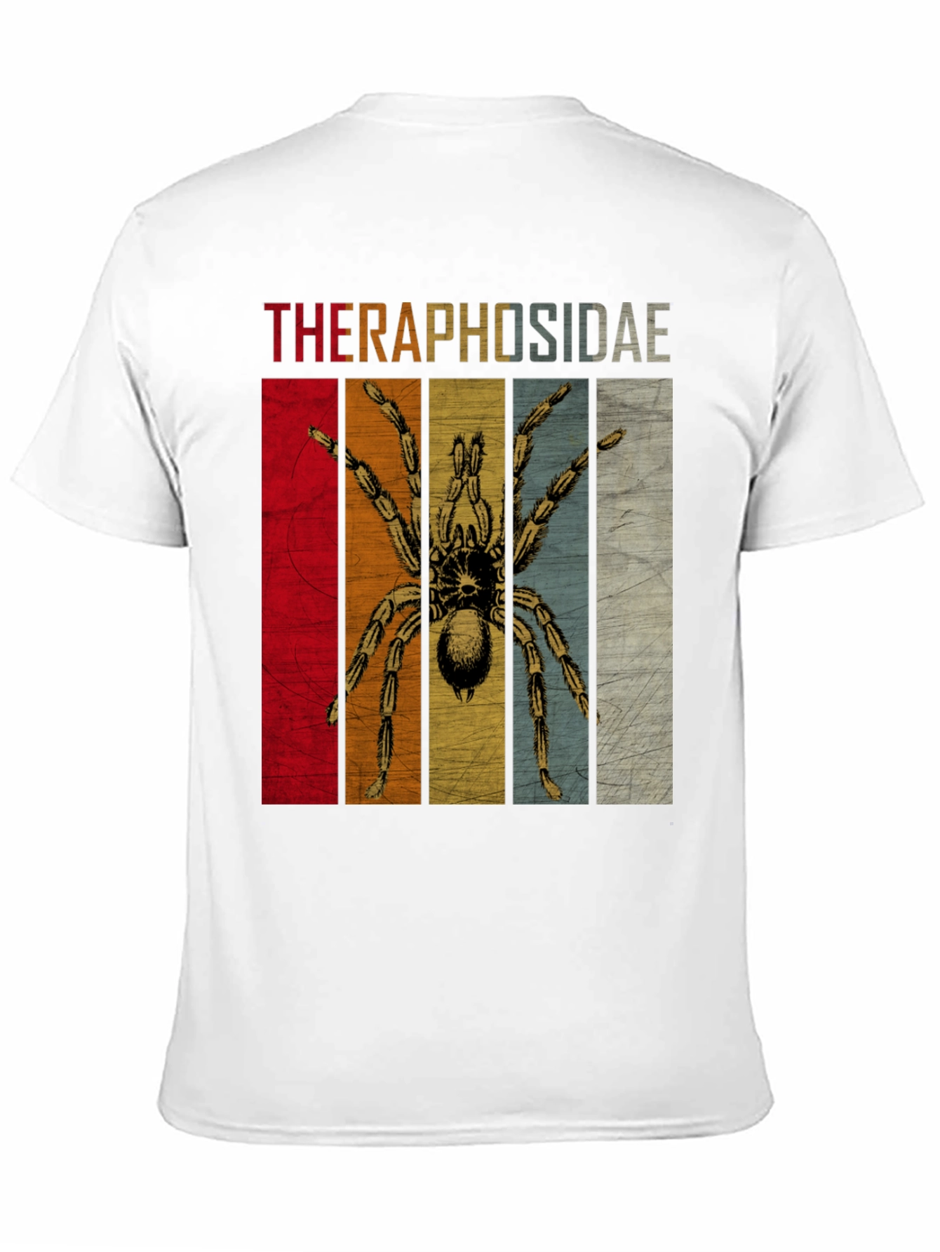 Theraphosidae Tarantula Retro T-Shirt