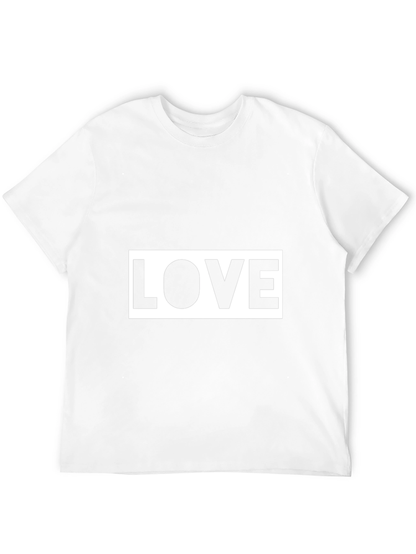 Love Graphic Tee - Stylish Black Cotton T-Shirt