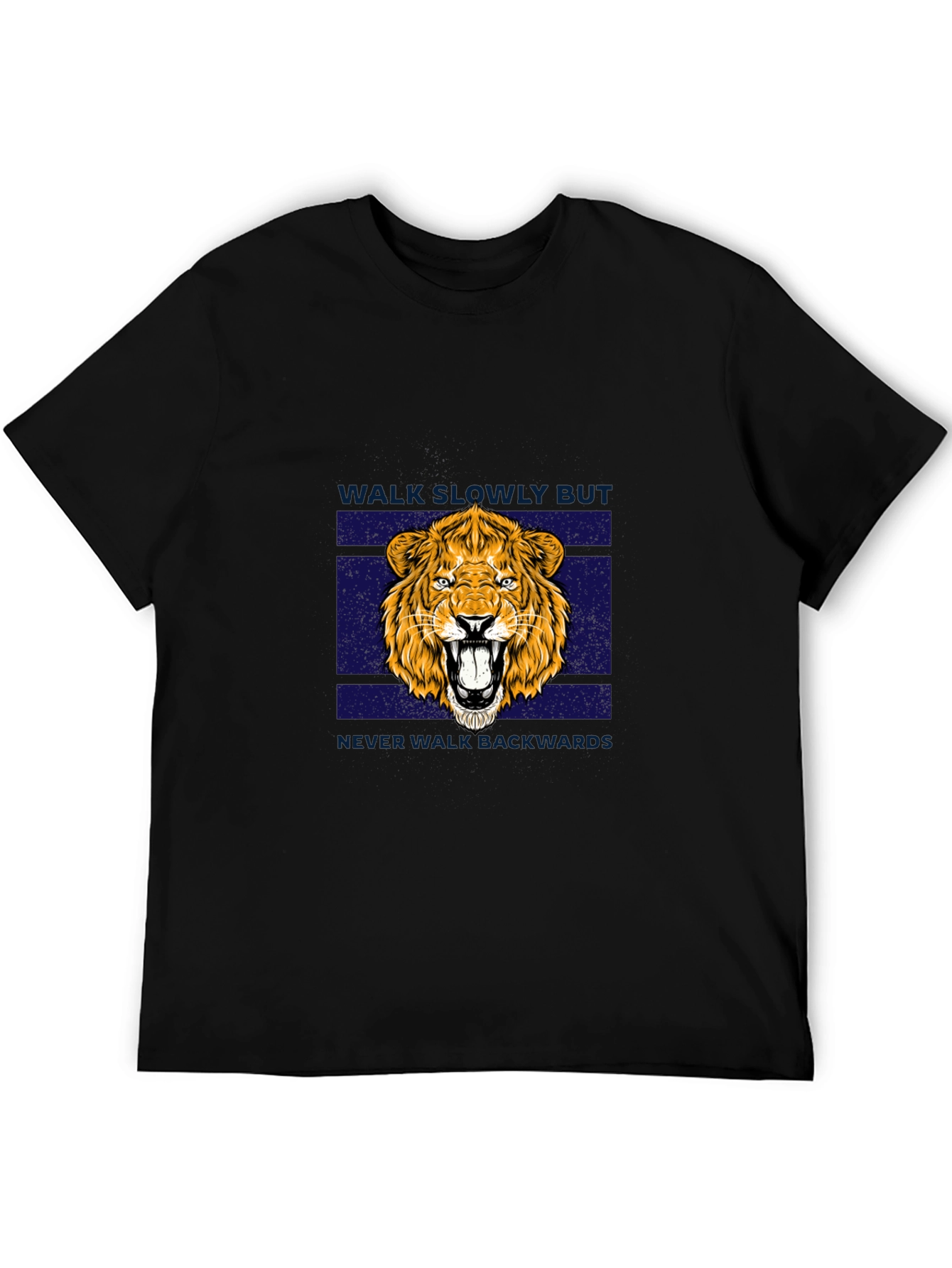 Walk Slowly Lion Graphic Tee