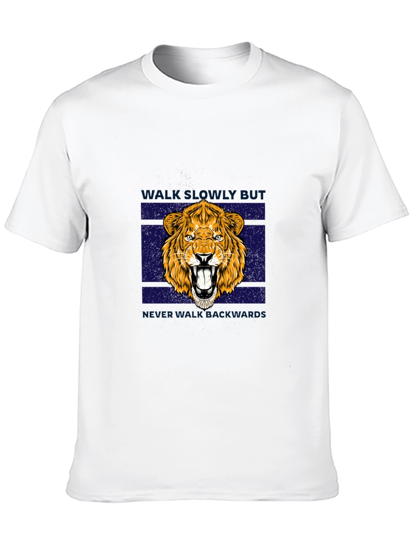 Walk Slowly Lion Graphic Tee