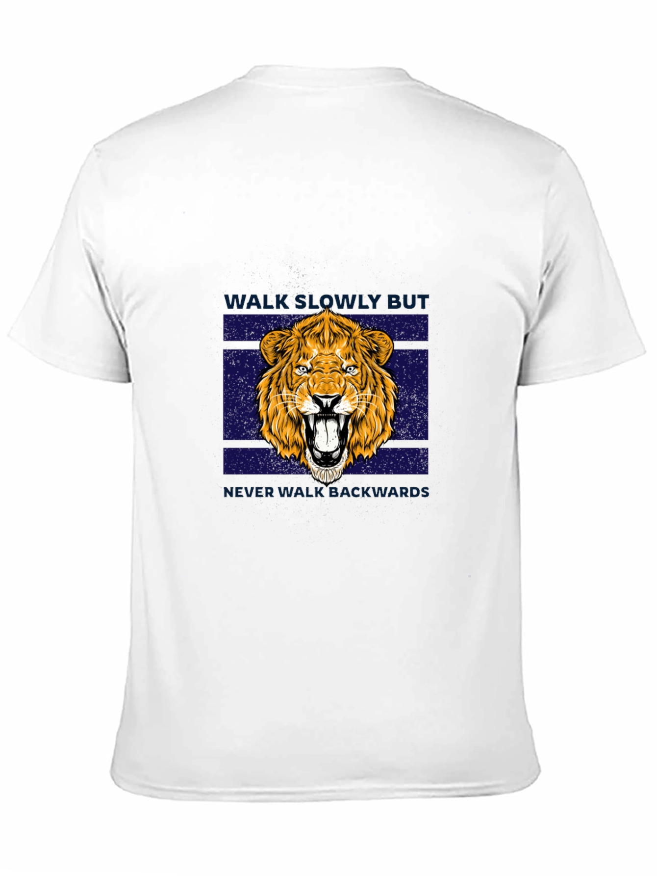 Walk Slowly Lion Graphic Tee