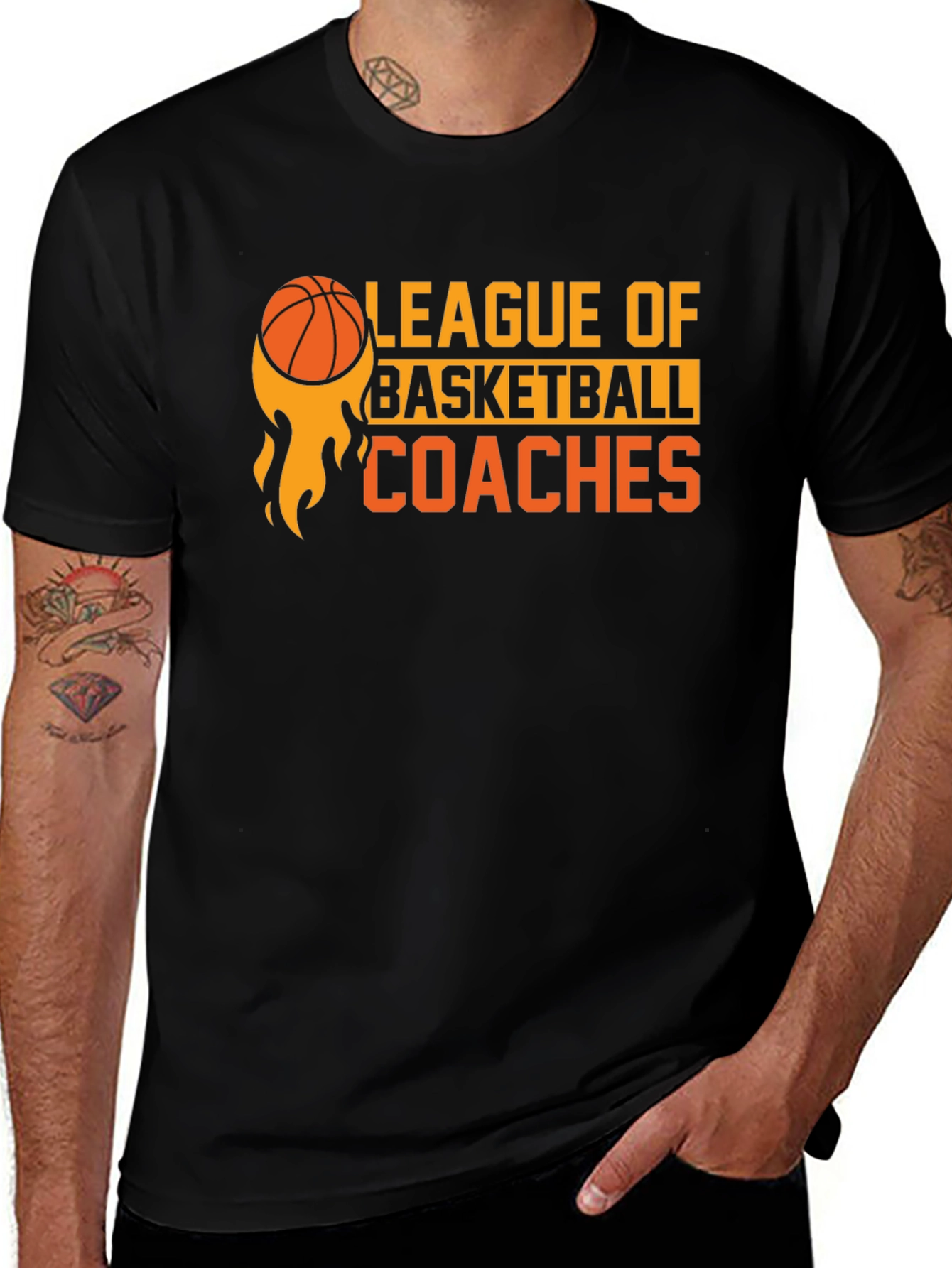 League of Basketball Coaches Graphic Tee