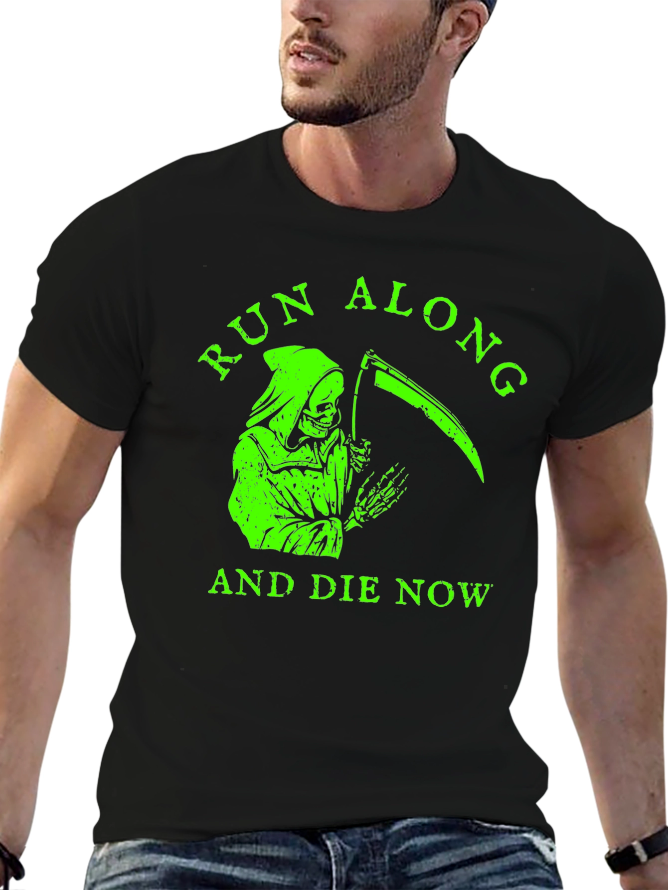 Run Along and Die Now Graphic T-Shirt