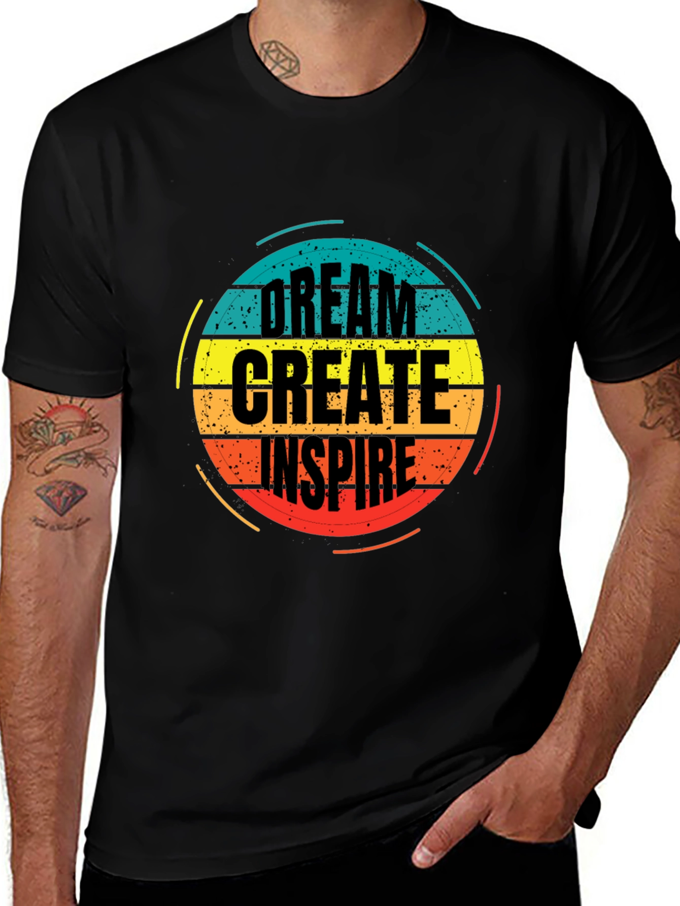 Dream Create Inspire Graphic Tee