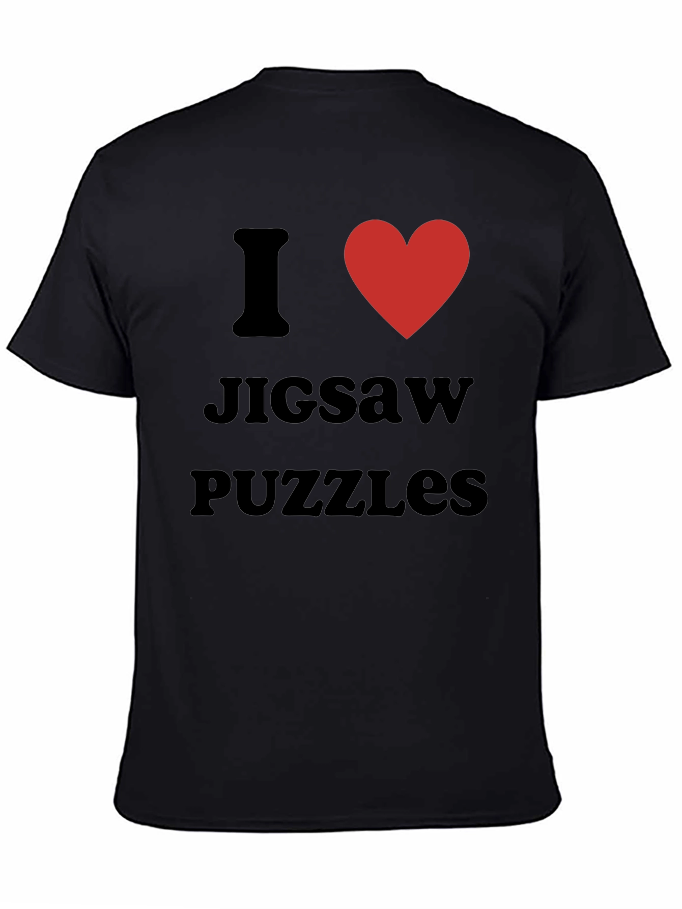 I Love Jigsaw Puzzles Graphic Tee