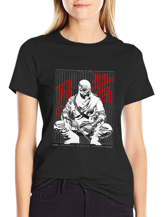 Echoes of Ether Ninja Graphic T-Shirt