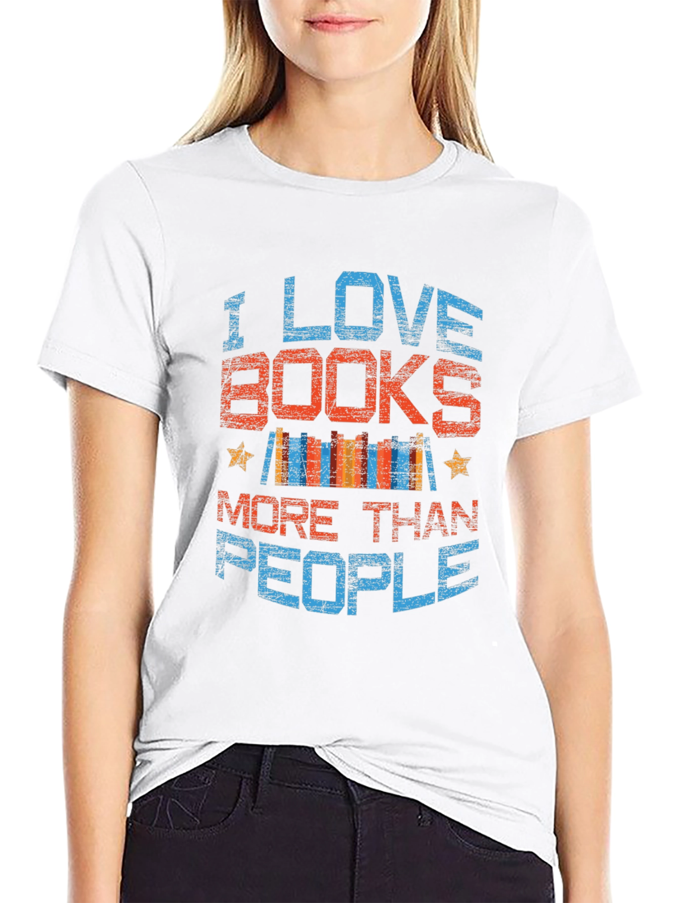 I Love Books T-Shirt