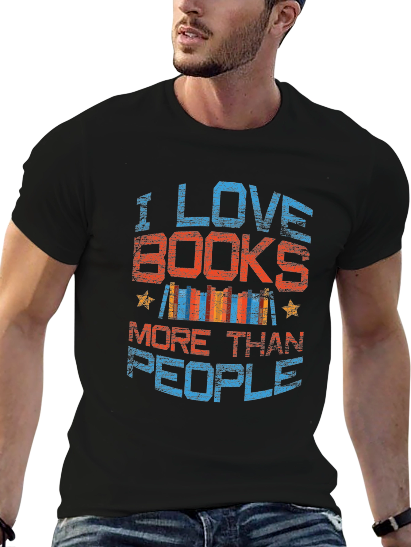 I Love Books T-Shirt