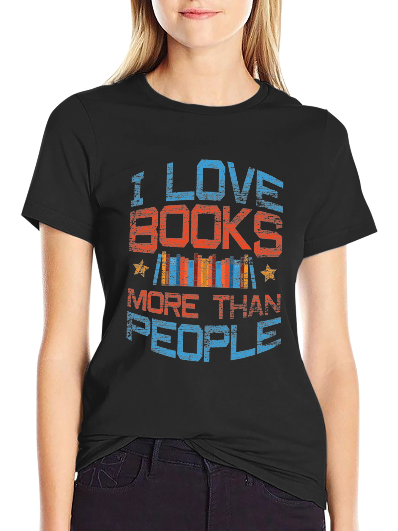 I Love Books T-Shirt