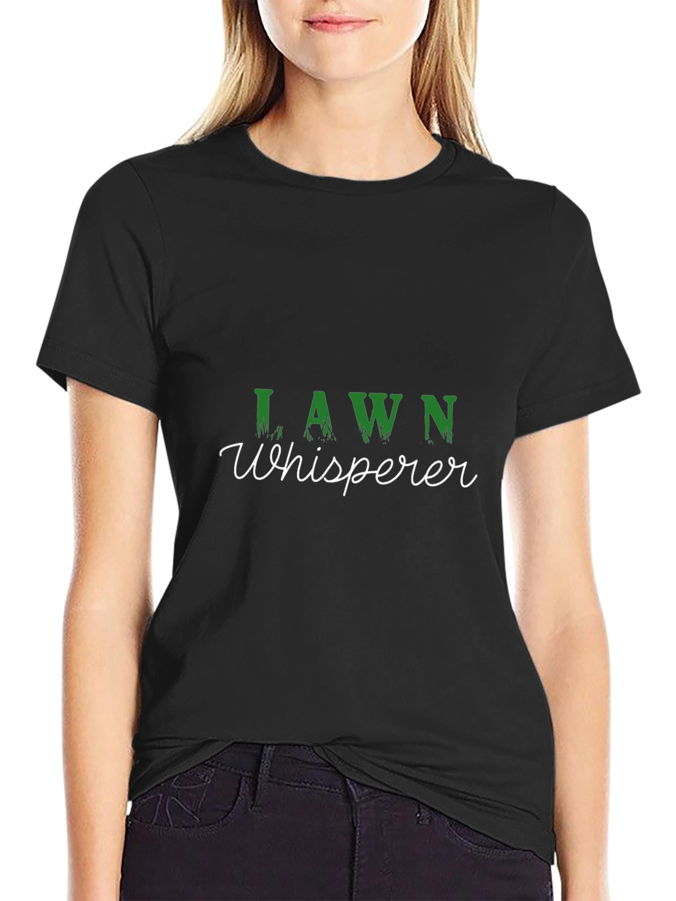 Lawn Whisperer Graphic Tee - Black
