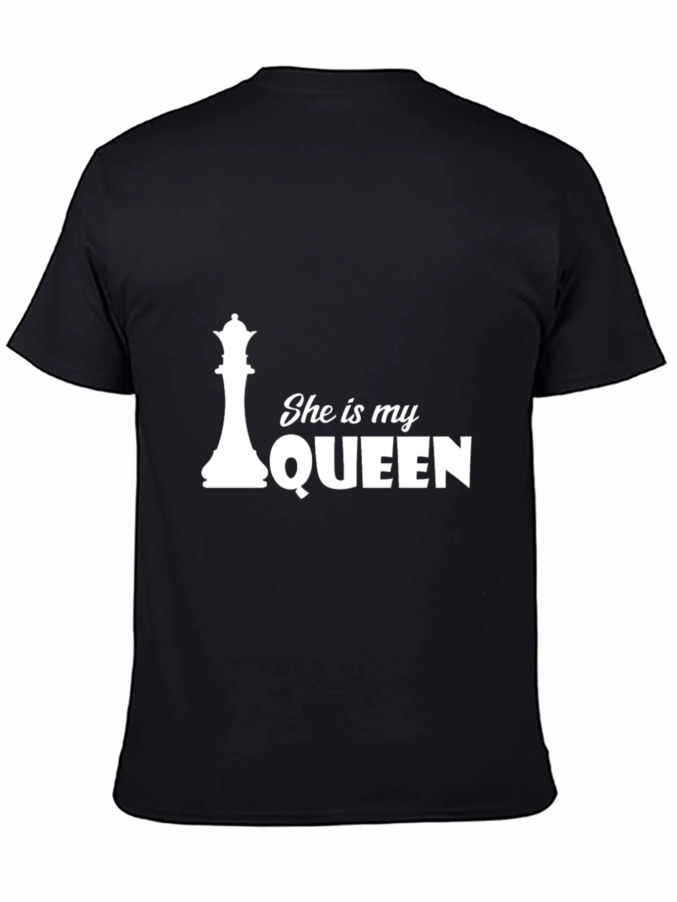 She is My Queen Chess Graphic Tee