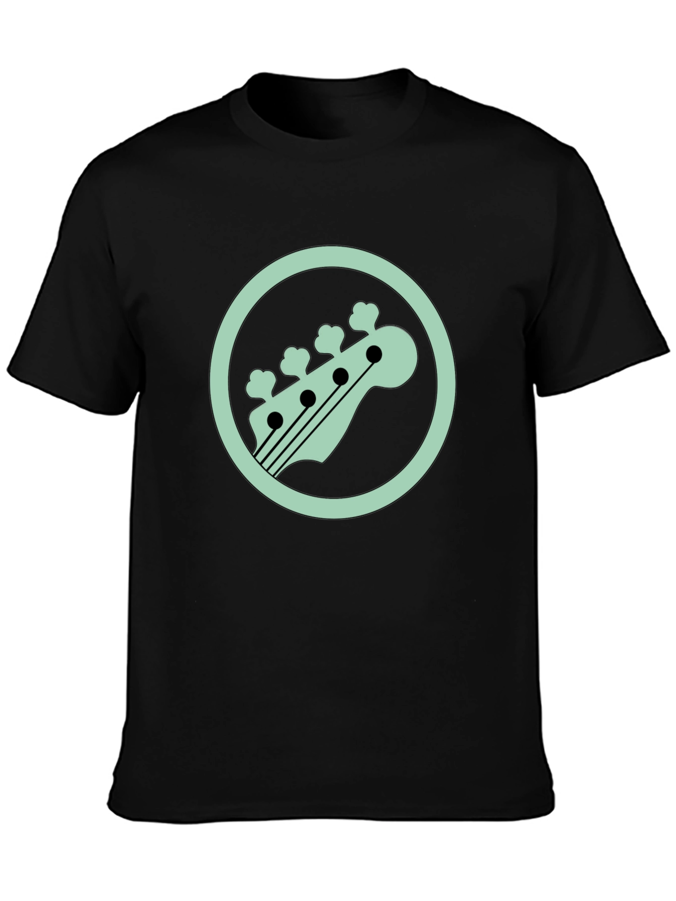 Bass Guitar Headstock T-Shirt