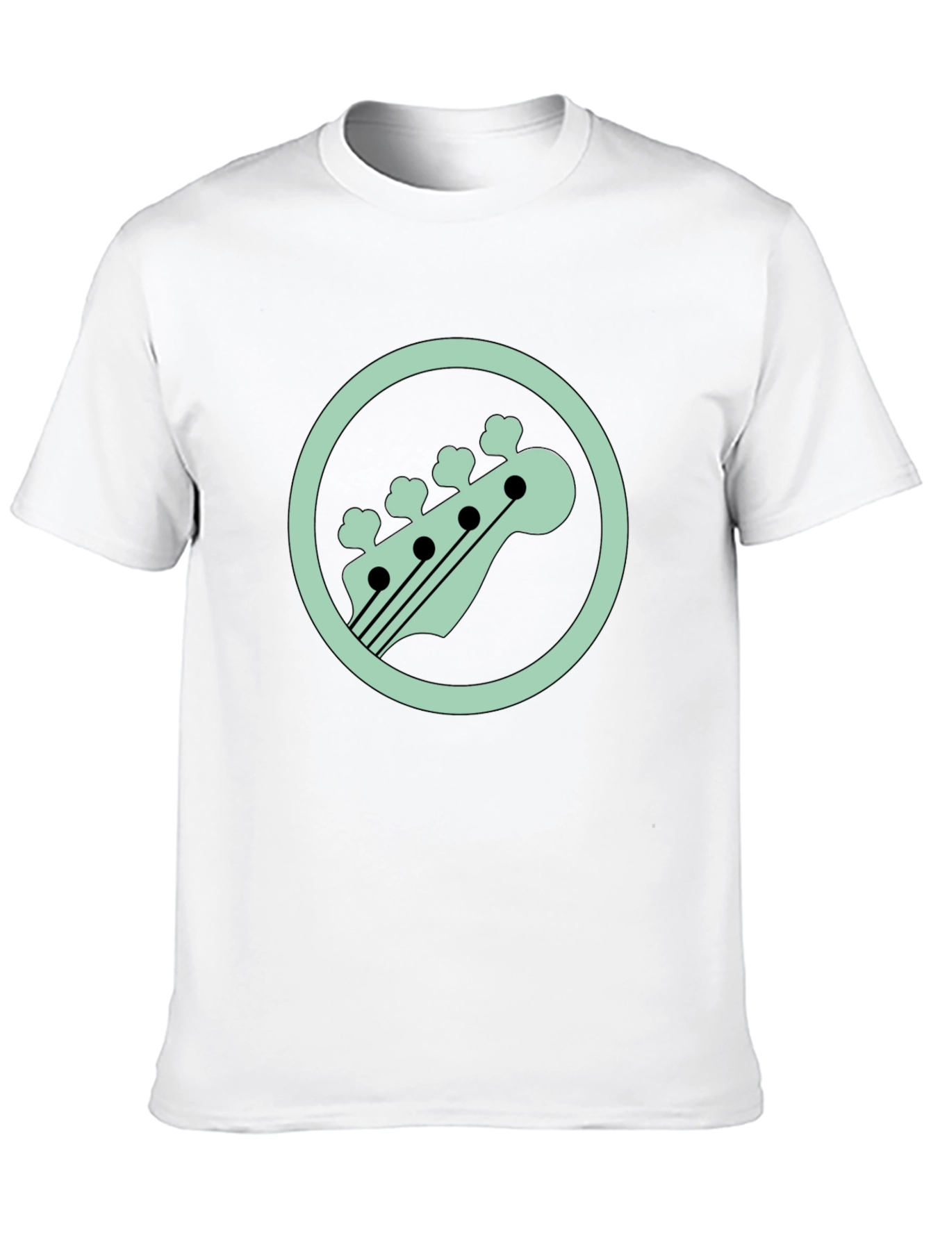 Bass Guitar Headstock T-Shirt