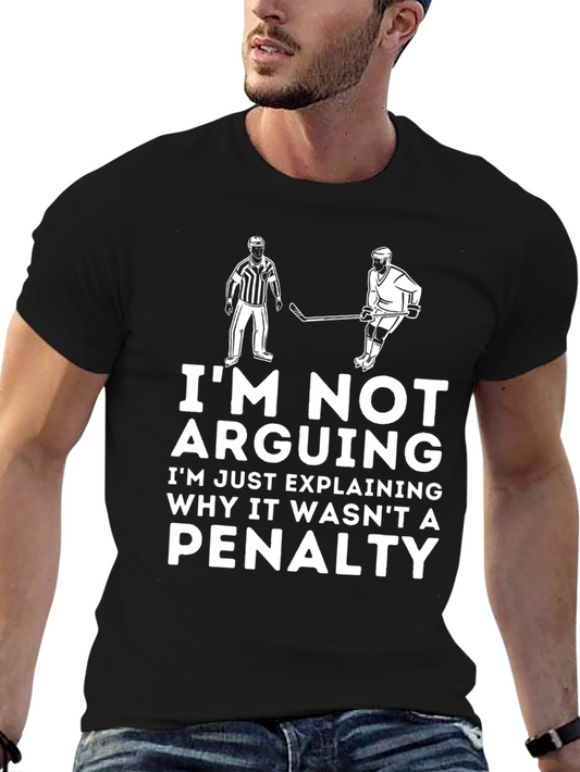Hockey Penalty Explanation T-Shirt
