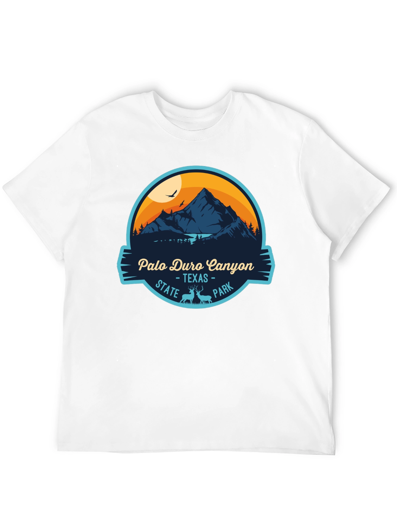 Palo Duro Canyon Texas State Park Black T-Shirt