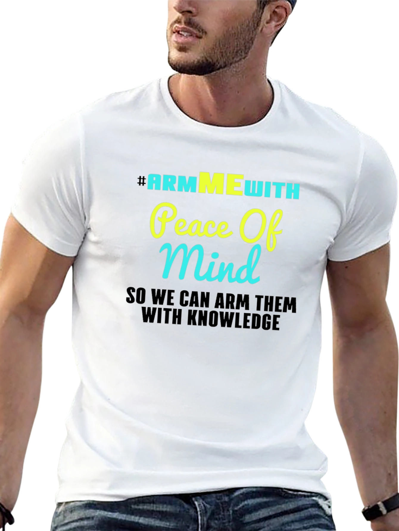 #ArmMEwith Peace Of Mind Graphic T-Shirt