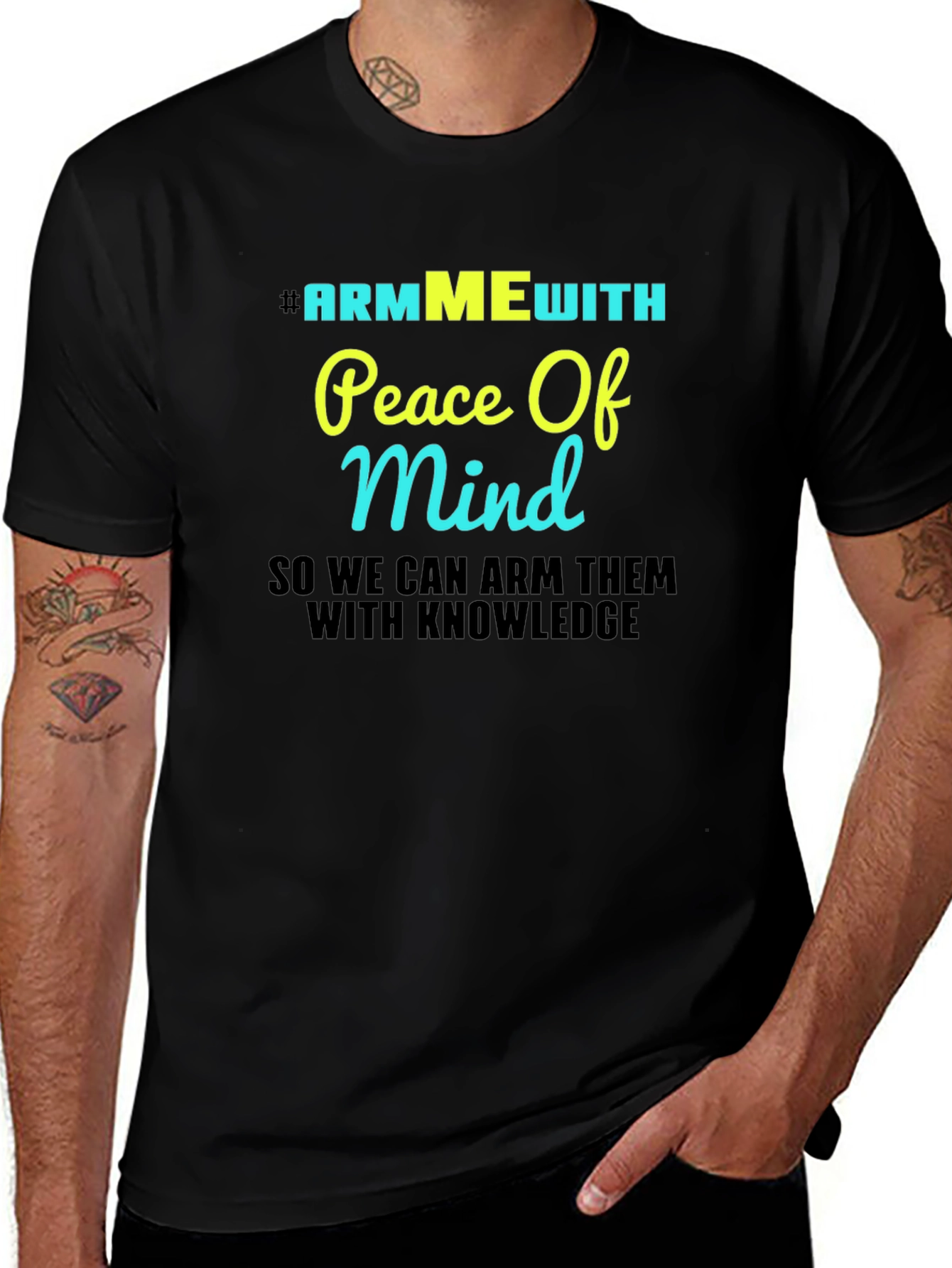 #ArmMEwith Peace Of Mind Graphic T-Shirt