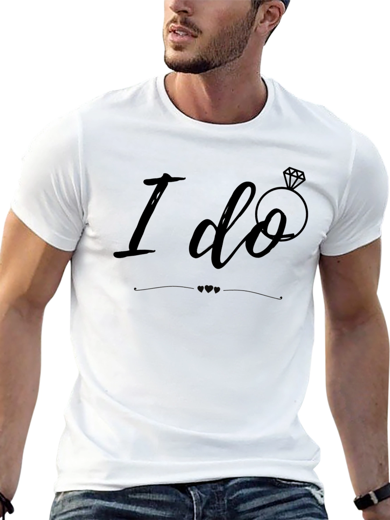 I Do Wedding T-Shirt - Stylish Bridal Tee