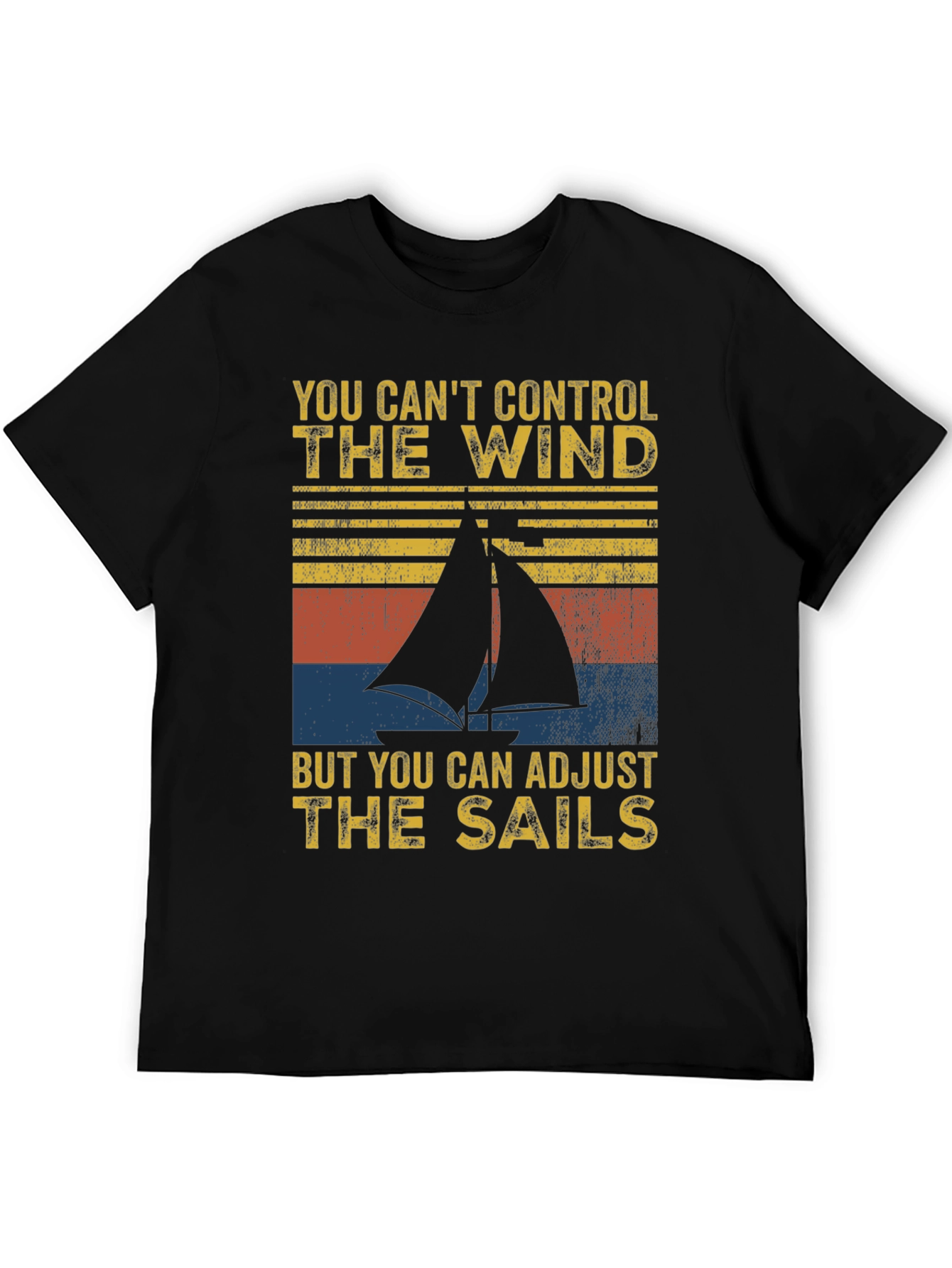 Sailing Quote T-Shirt - Adjust the Sails