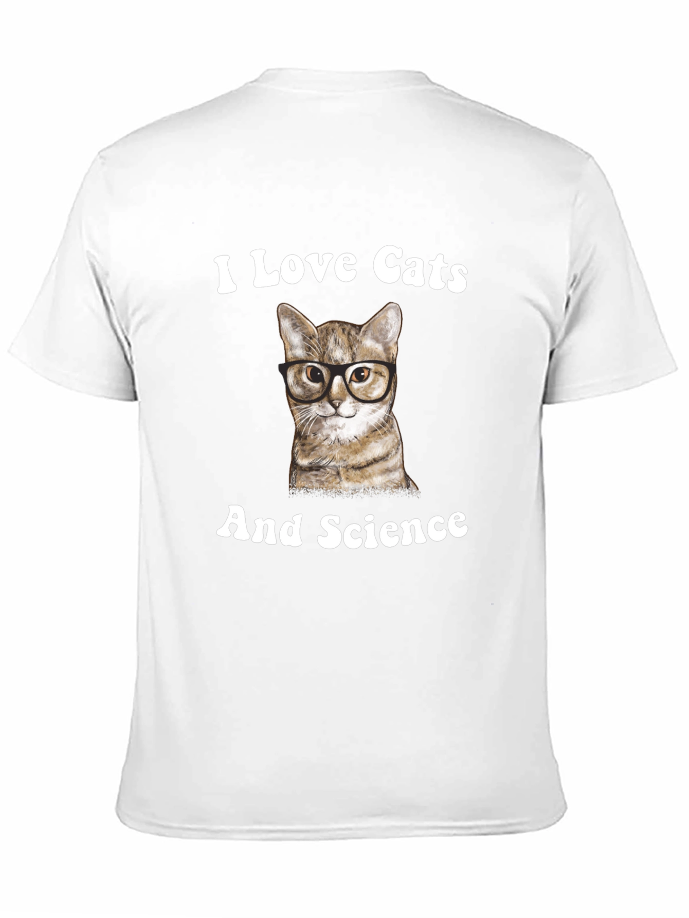 I Love Cats And Science T-Shirt