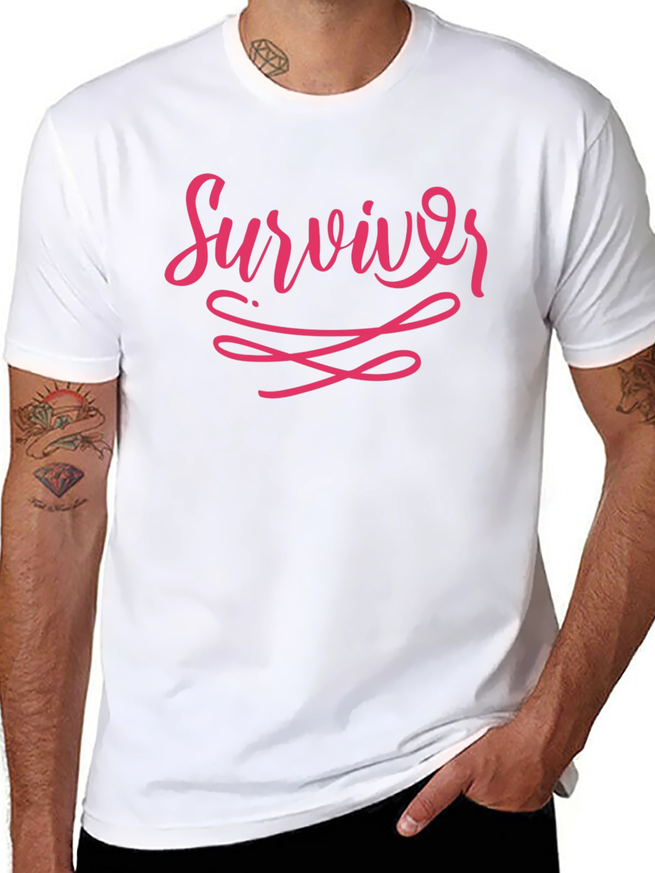 Survivor Graphic Tee - Inspiring Design