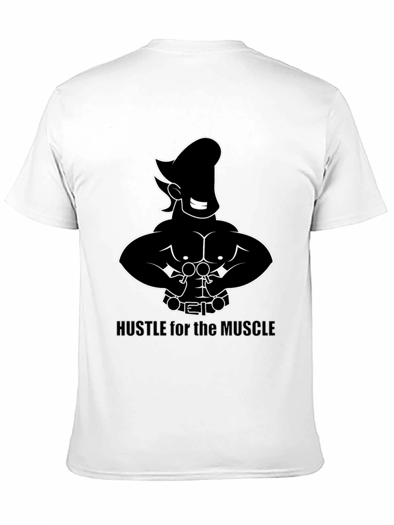 Hustle for the Muscle Graphic T-Shirt