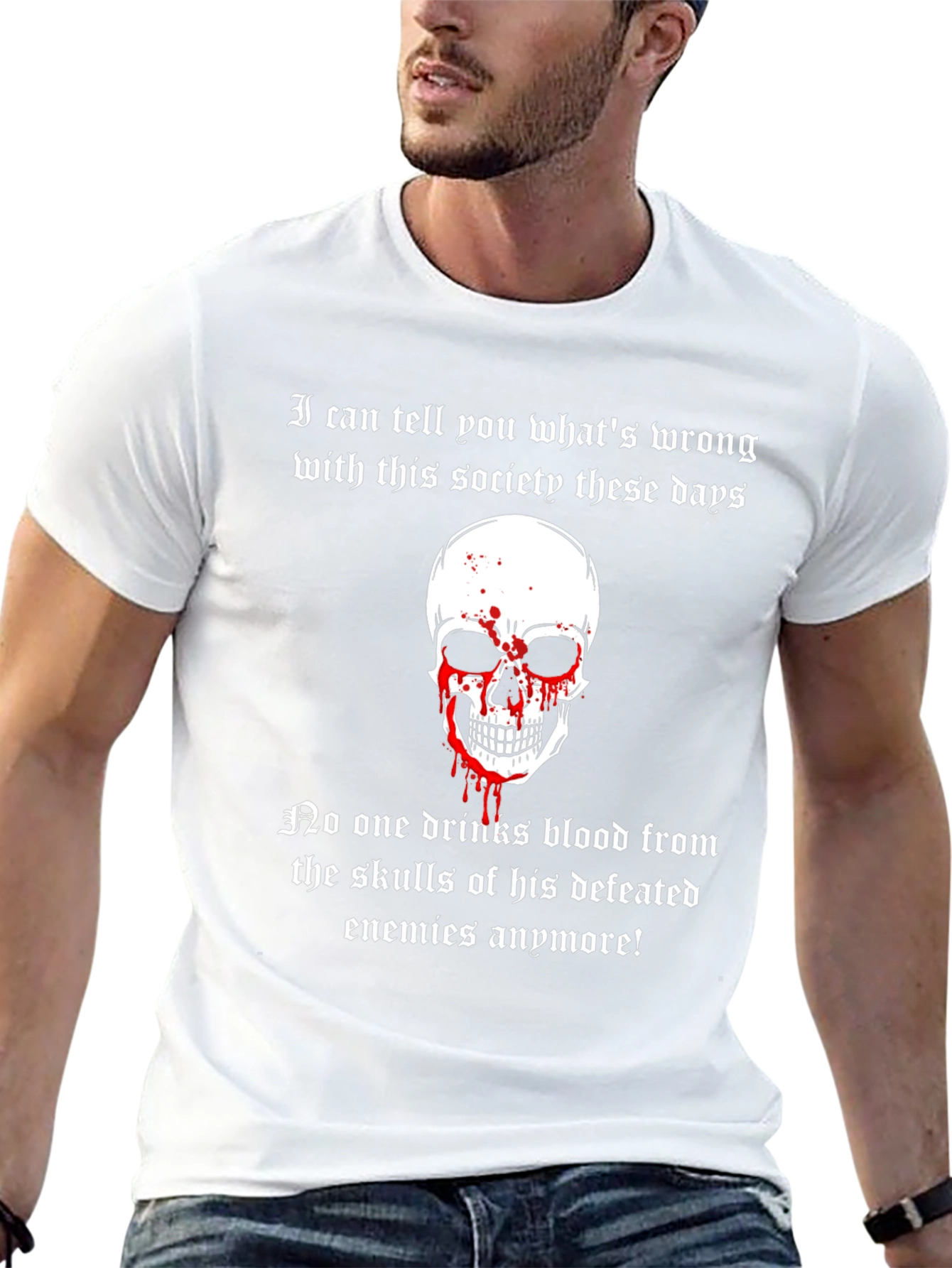 Skull Blood Drinker T-Shirt