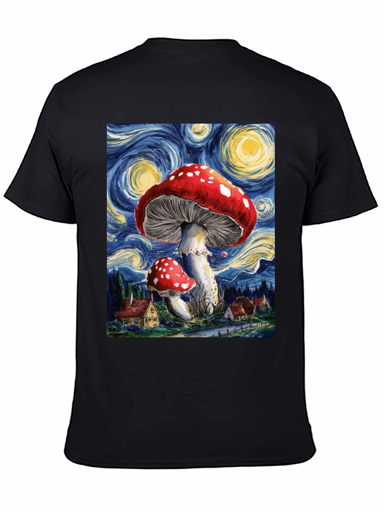 Starry Night Mushroom T-Shirt