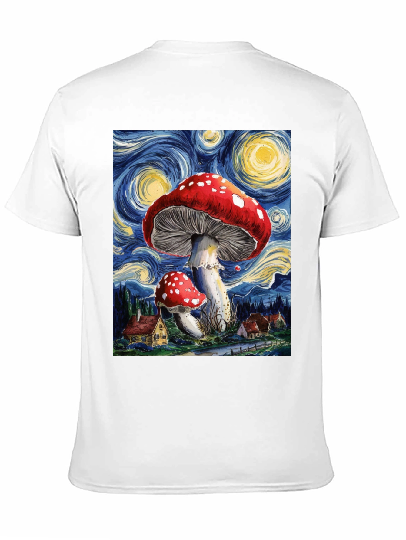 Starry Night Mushroom T-Shirt