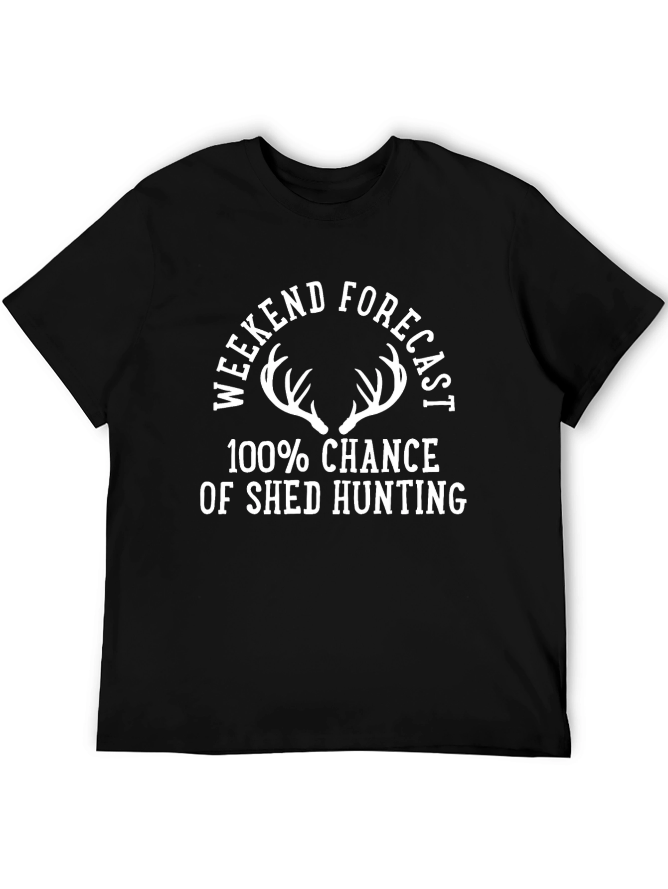 Shed Hunting Forecast Graphic T-Shirt